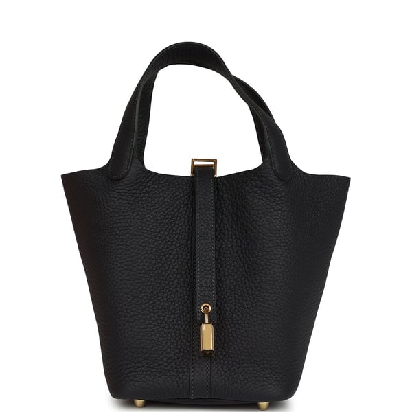 Hermes Hermes Picotin Lock 18 Caban Clemence Gold Hardware