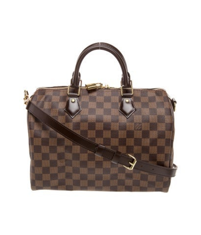 Louis Vuitton Vuitton Damier Ebene Speedy Bandouliere 30