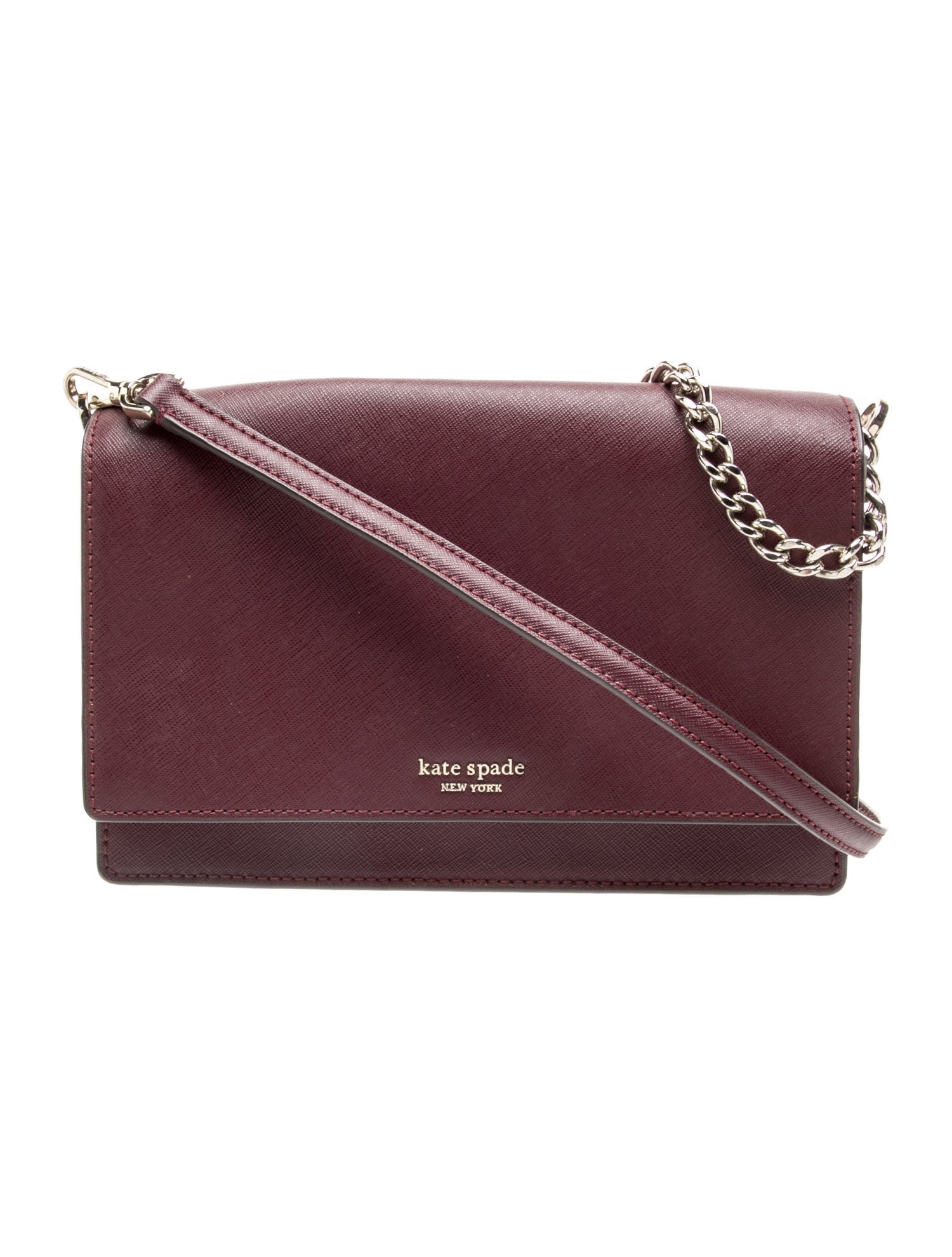 Saffiano Leather Crossbody Bag