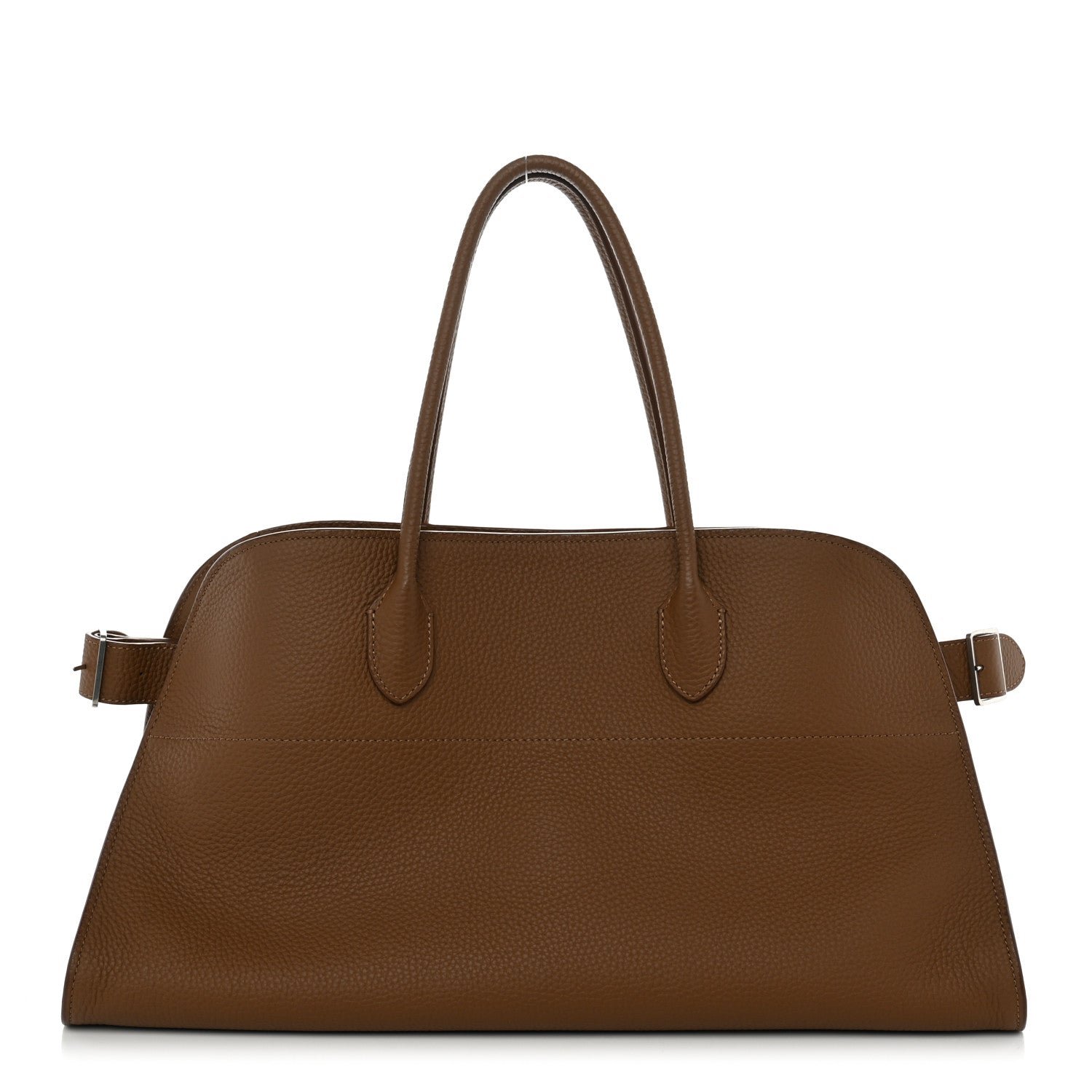 The Row Grained Calfskin EW Margaux Rubber