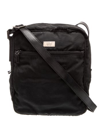 GG Canvas Nylon Messenger Bag MM