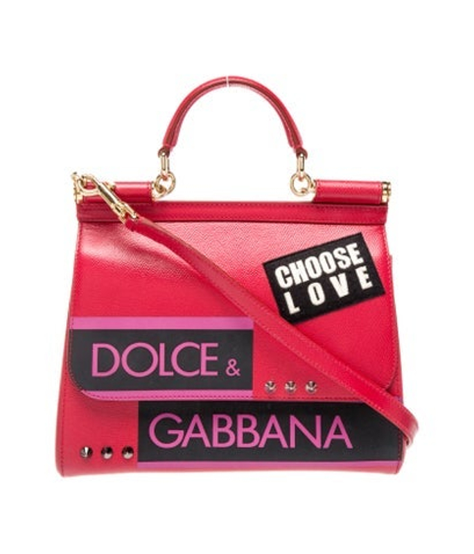 Dolce & Gabbana Gabbana Leather Miss Sicily Medium