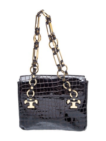 Patent Leather Shoulder Bag