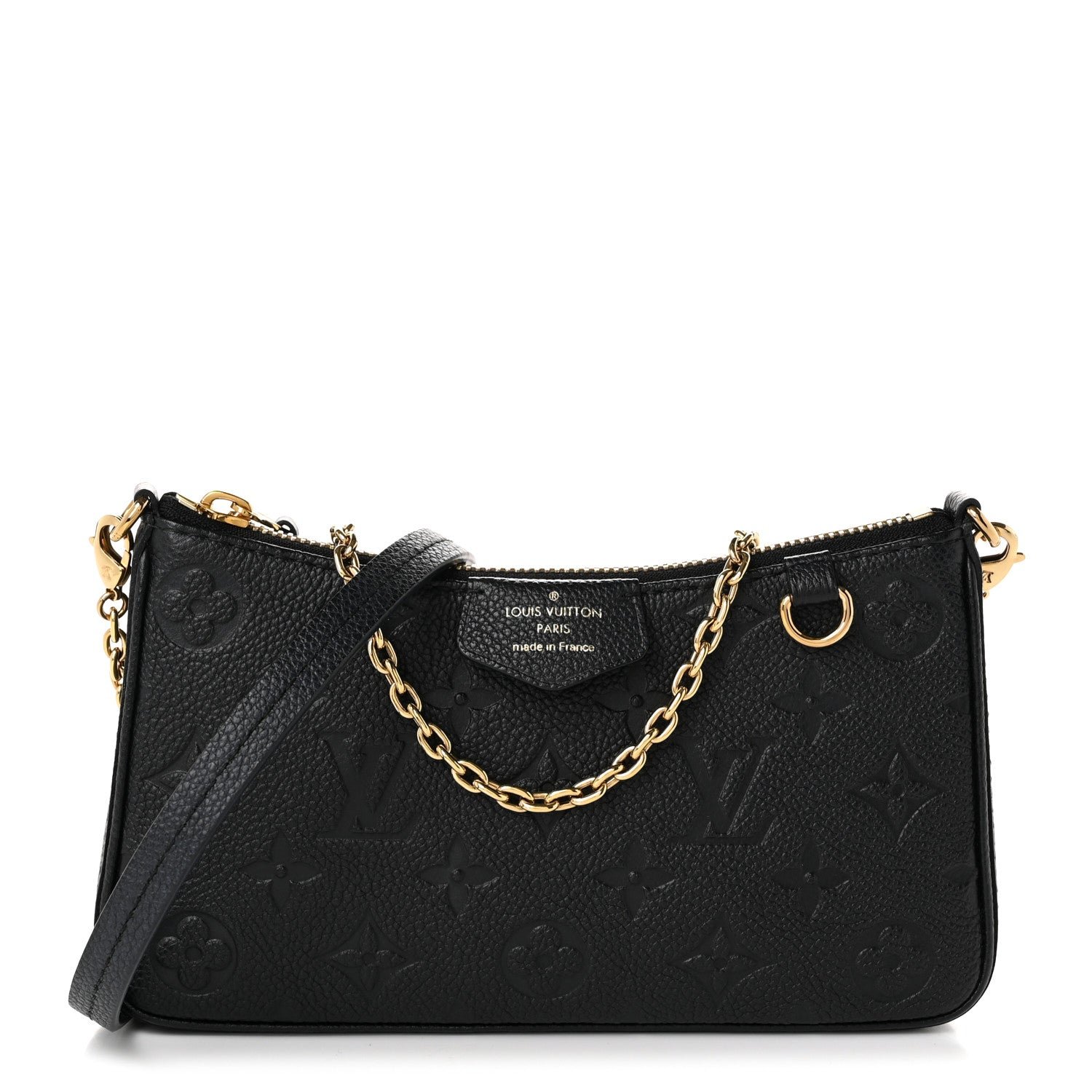 Louis Vuitton Empreinte Easy Pouch On Strap Black