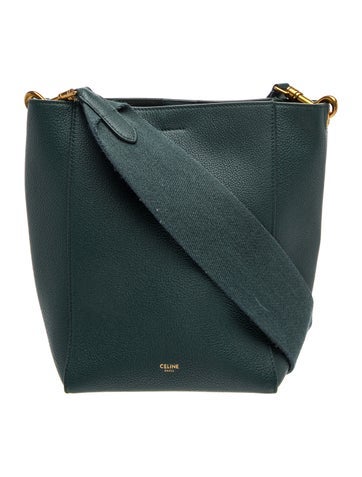 Leather Bucket Bag Small