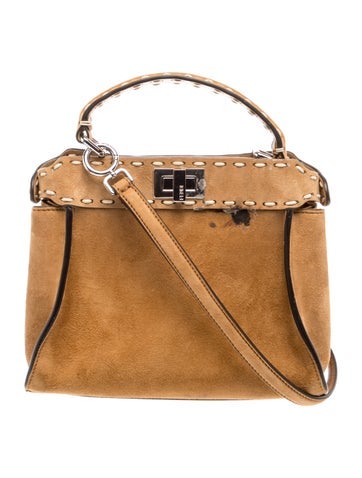 Suede Peekaboo Mini