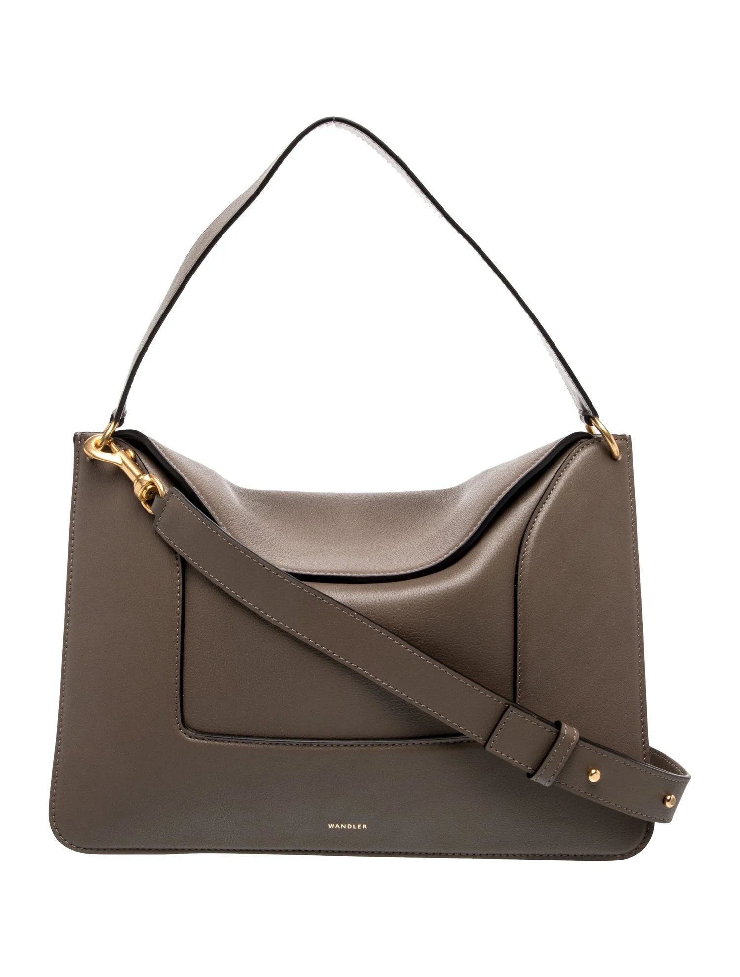 Wandler Leather Top Handle Bag