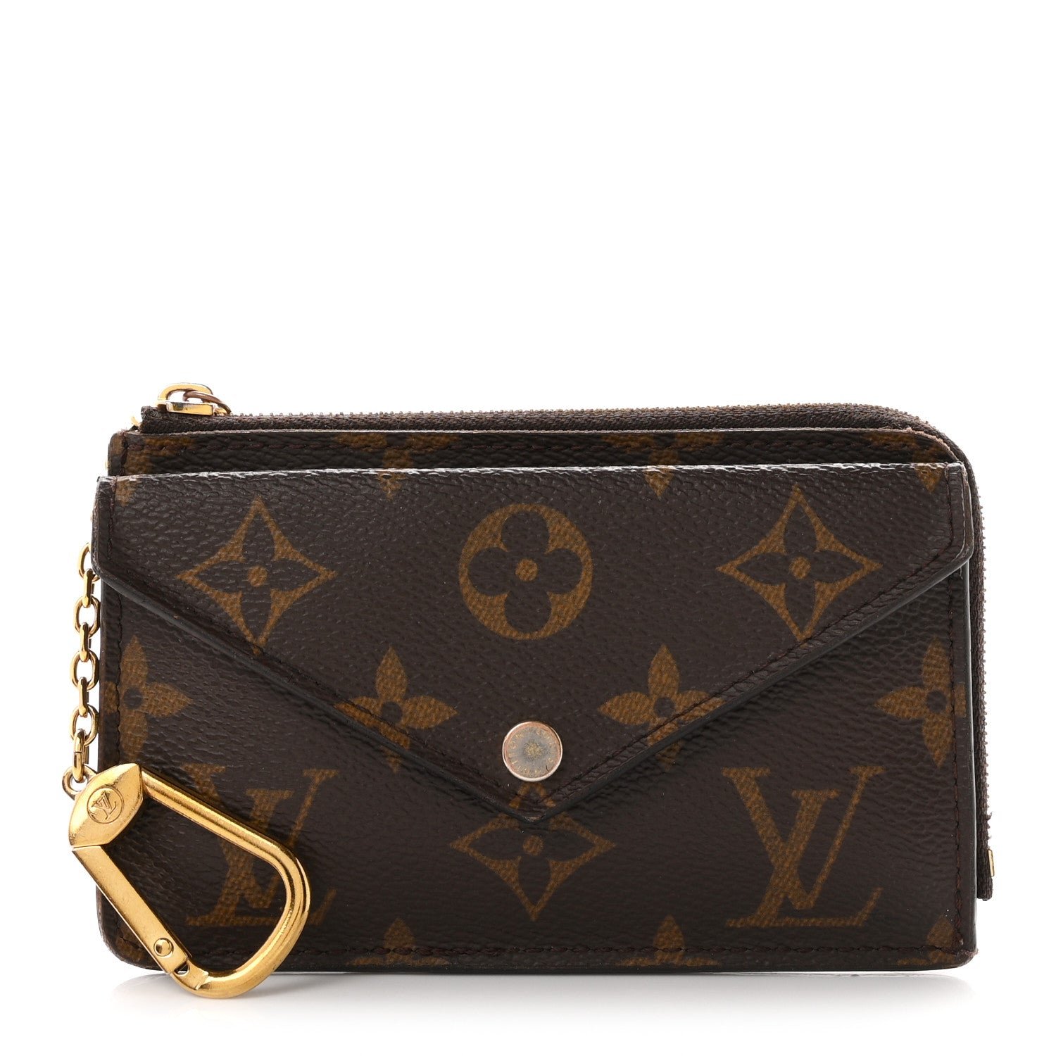 Louis Vuitton Monogram Recto Verso Card Holder Black