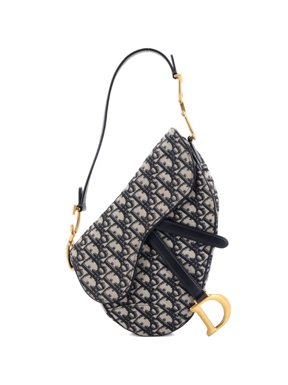 Saddle Handbag Oblique Canvas Medium shoulder bag