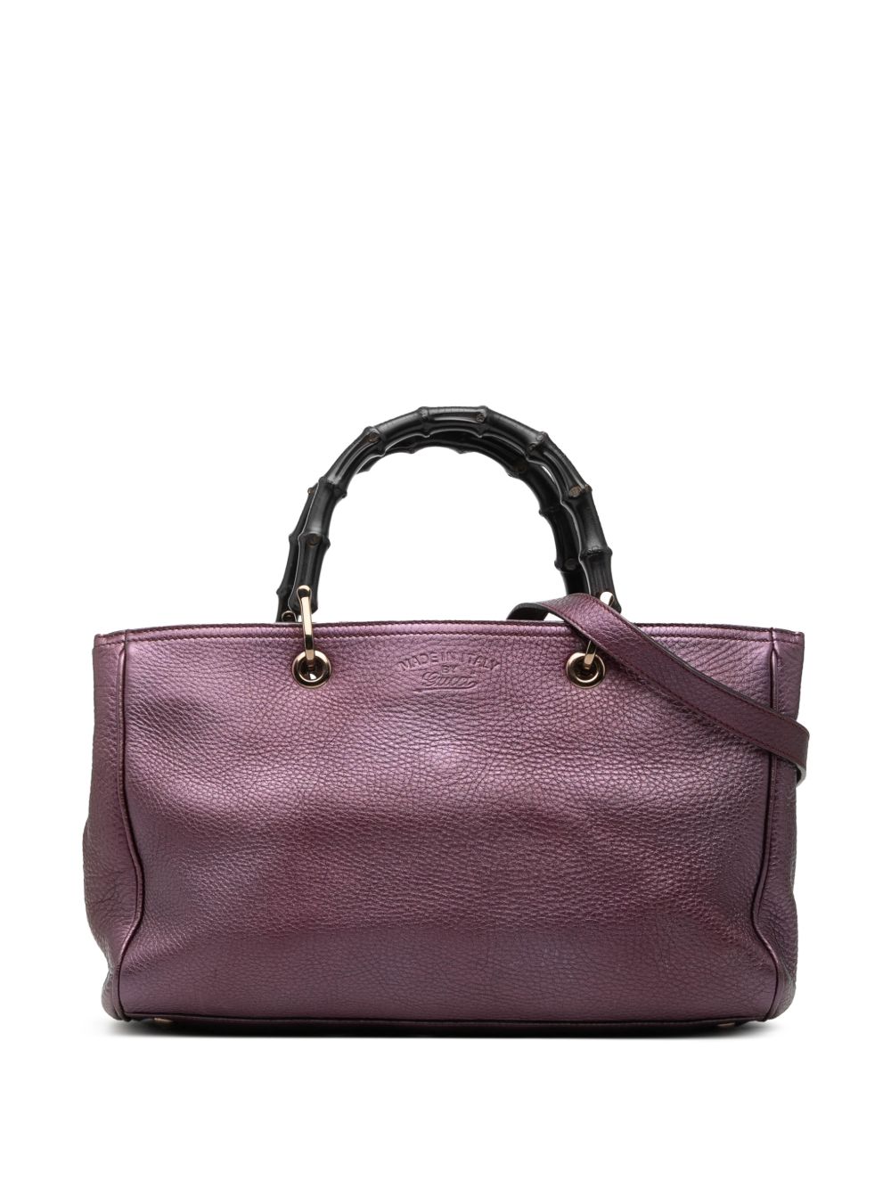 2000-2015 Medium Calfskin Bamboo Shopper satchel