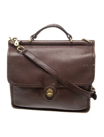 Leather Top Handle Bag