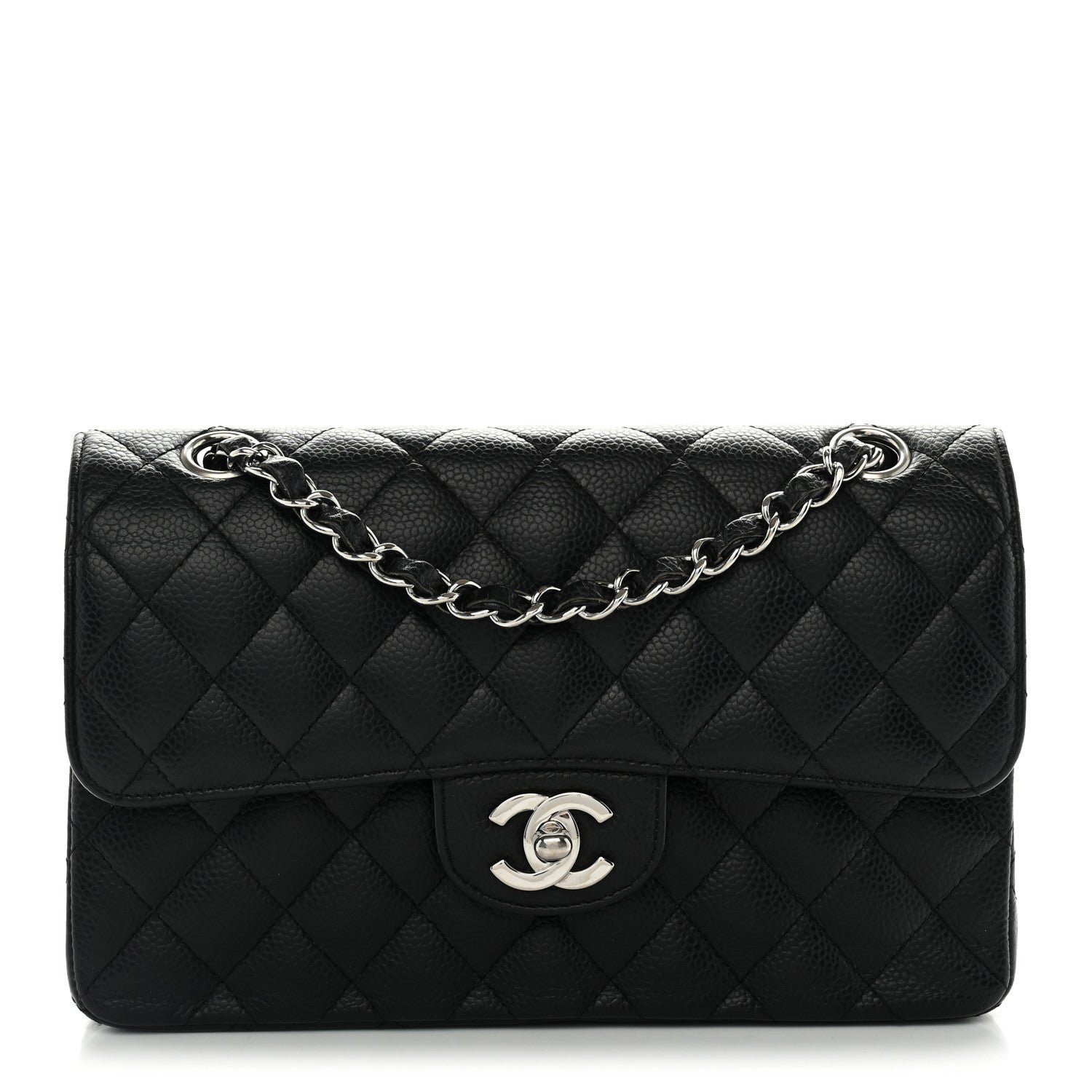 Chanel Caviar Quilted Small Double Flap Black