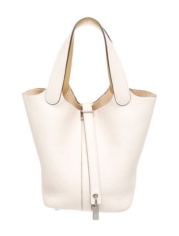 Hermes Clemence Éclat Picotin Lock 18