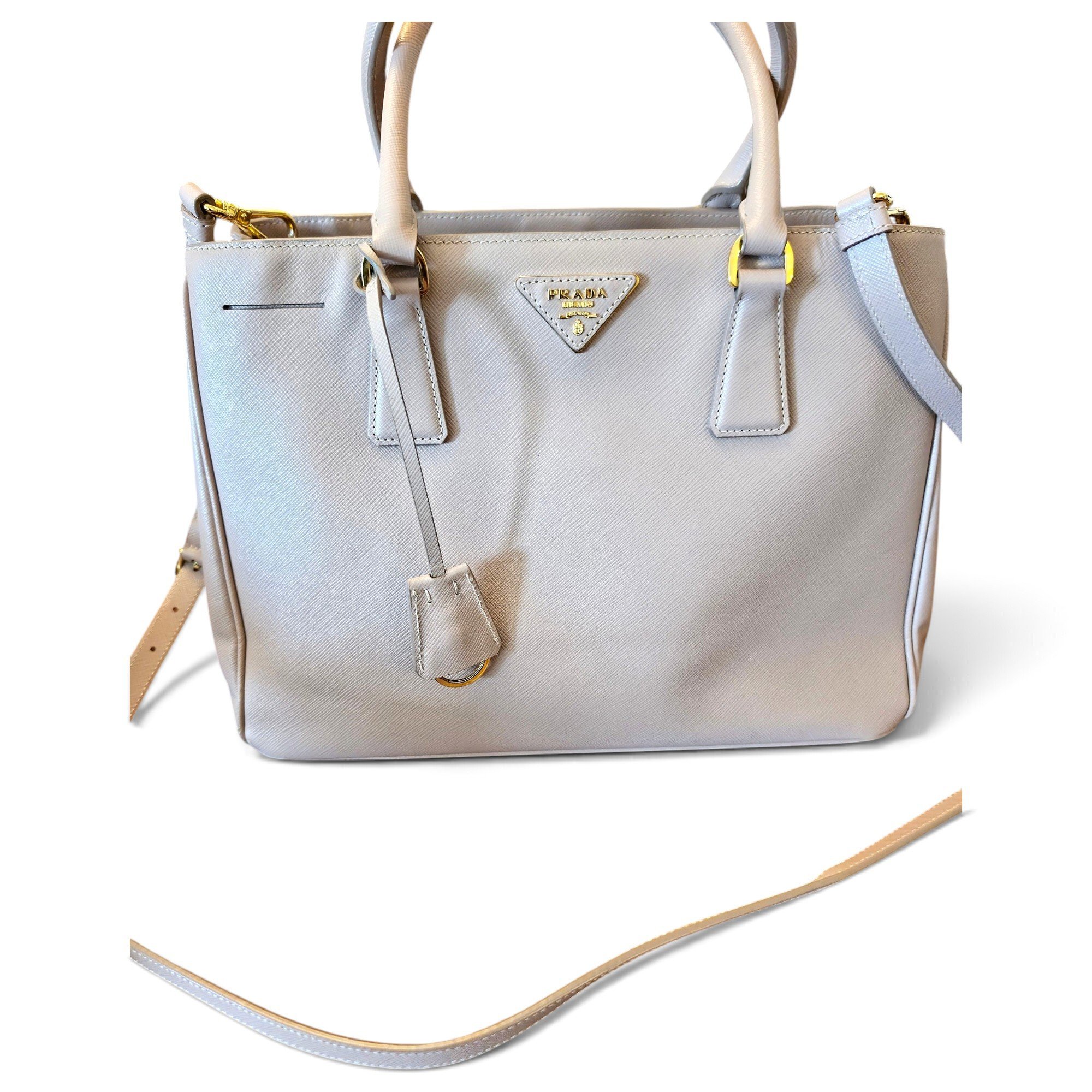 Galleria leather handbag