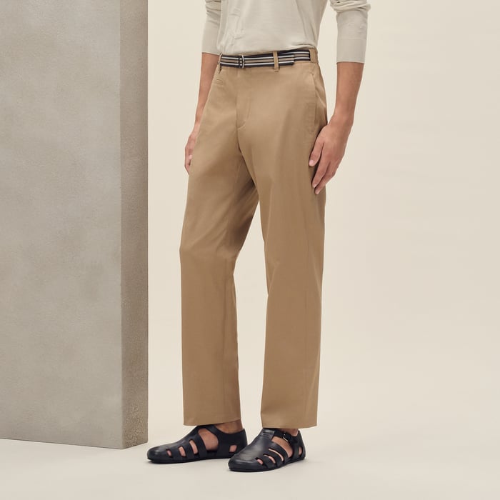 Kraft Chelsea Pants With Striped Strap Detail