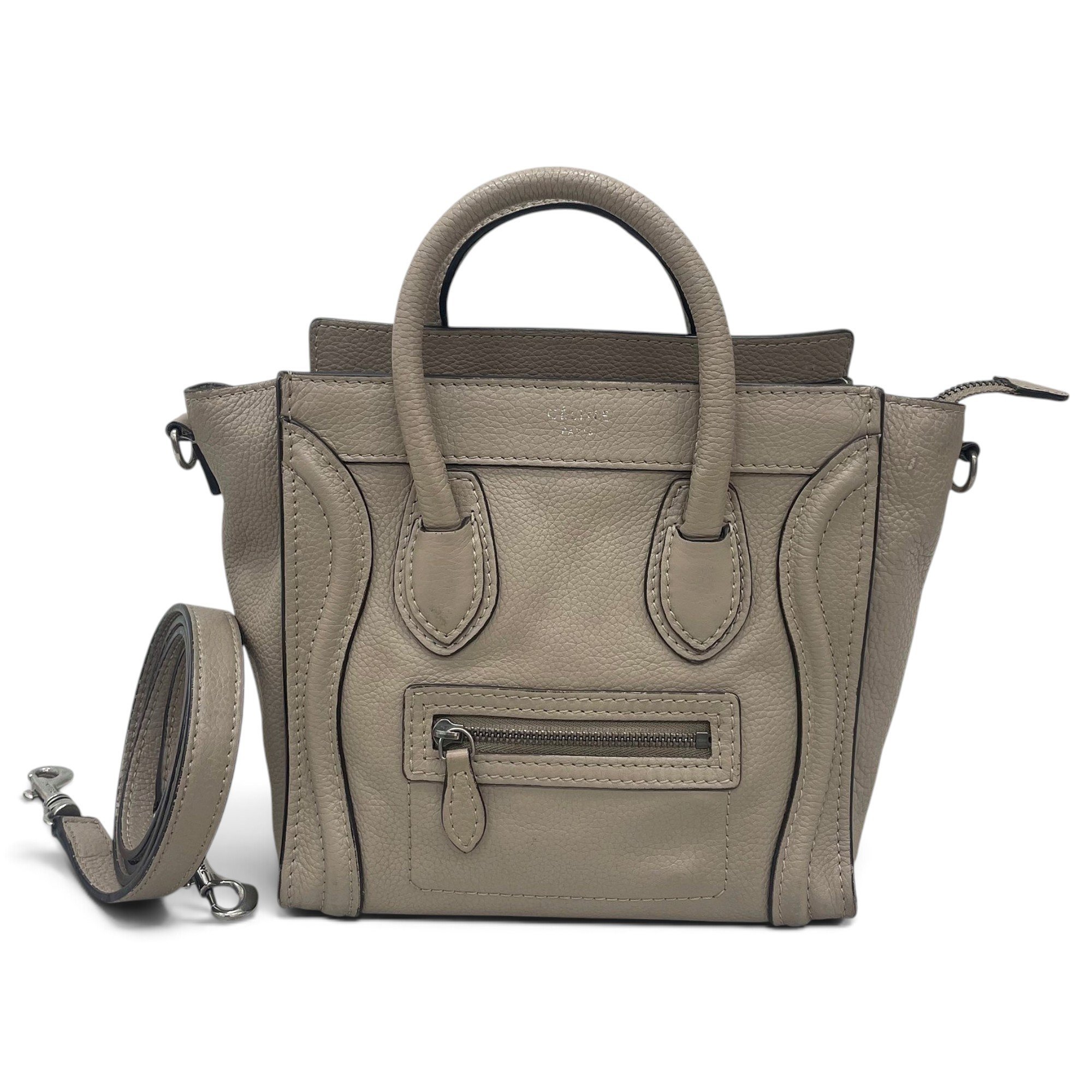 Luggage leather handbag