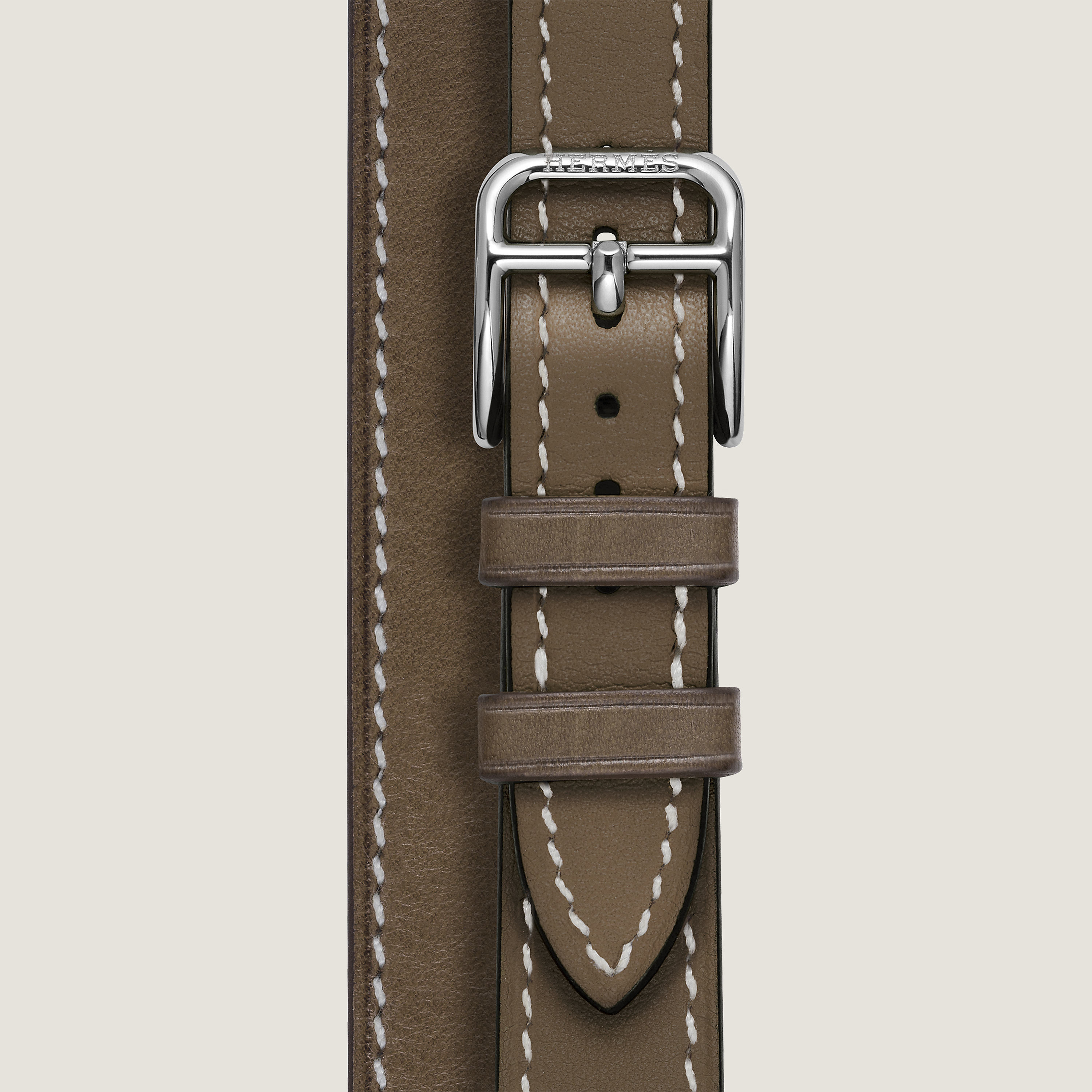Heure H Mini model 21 mm Double Tour Watch Strap