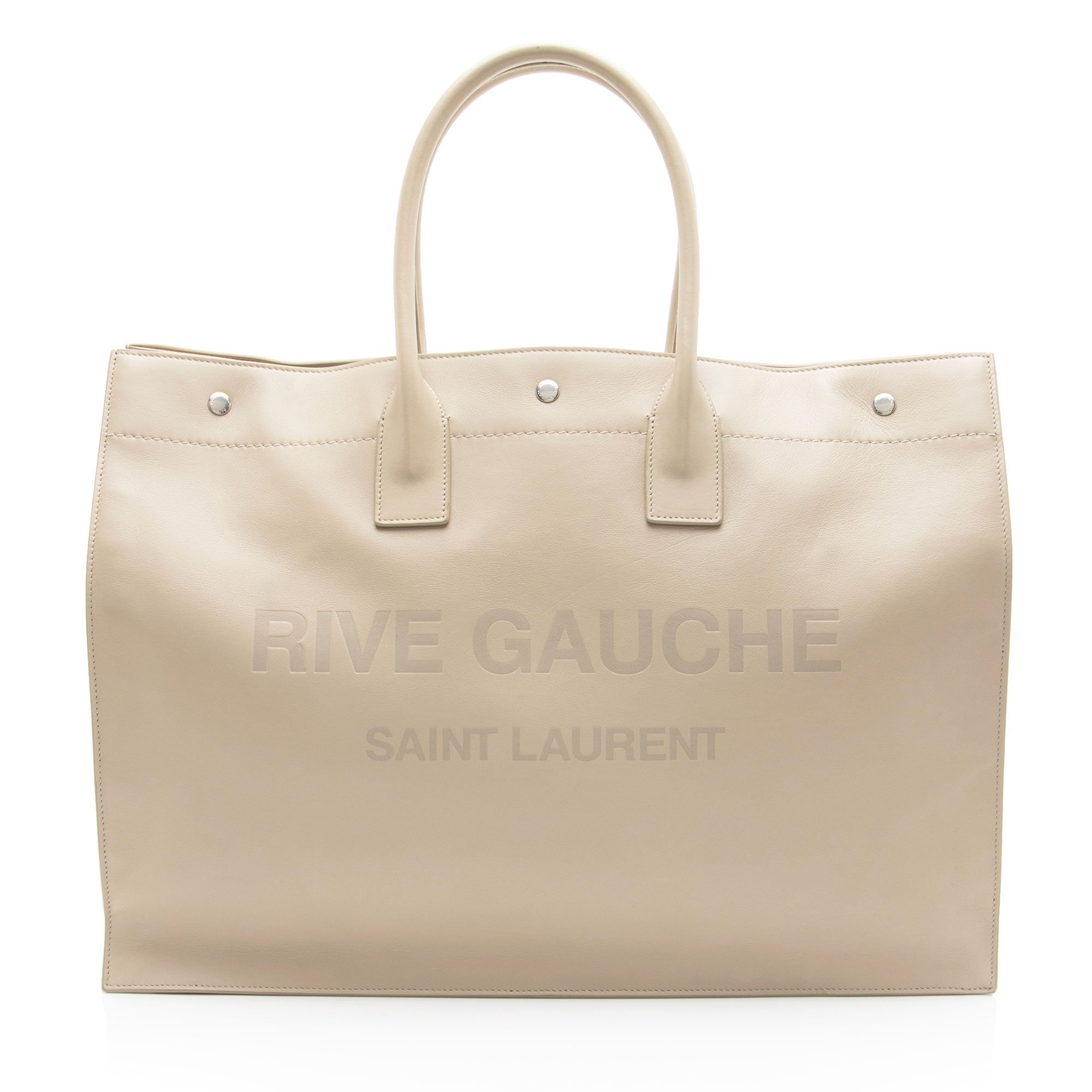Rive Gauche leather tote