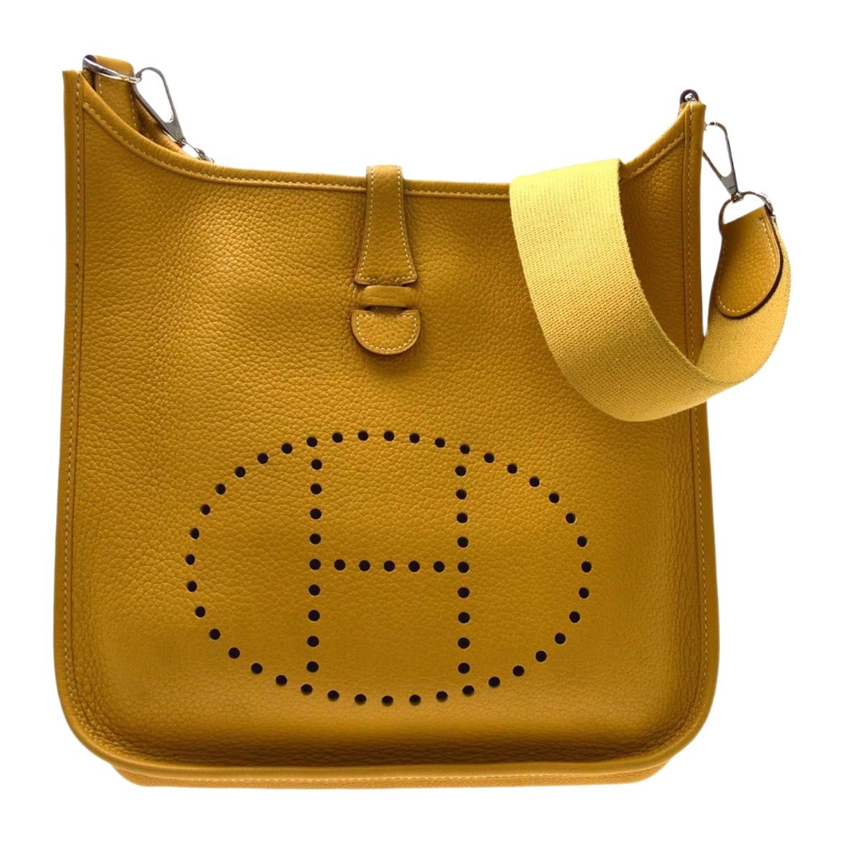 Evelyne leather handbag