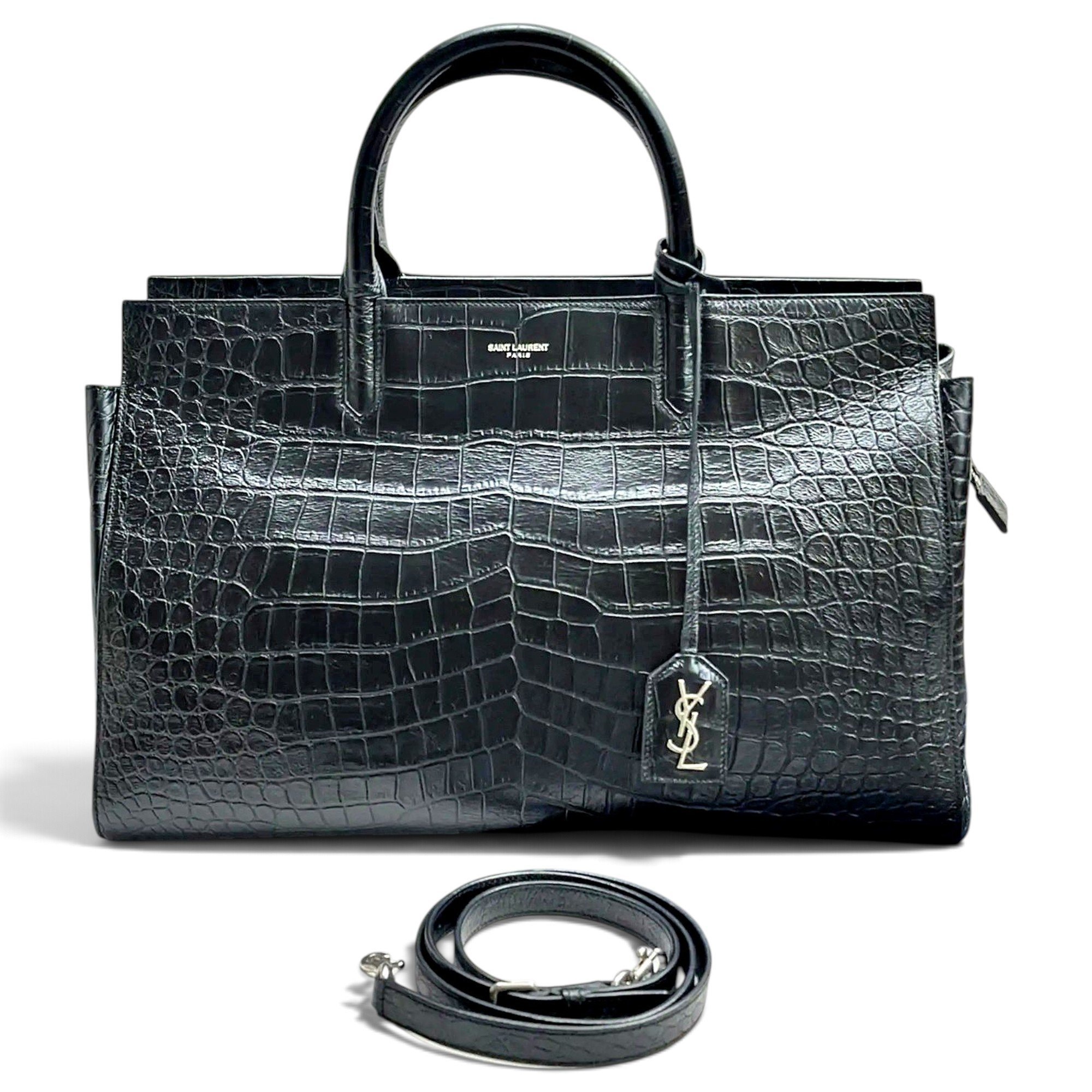 Leather crossbody bag