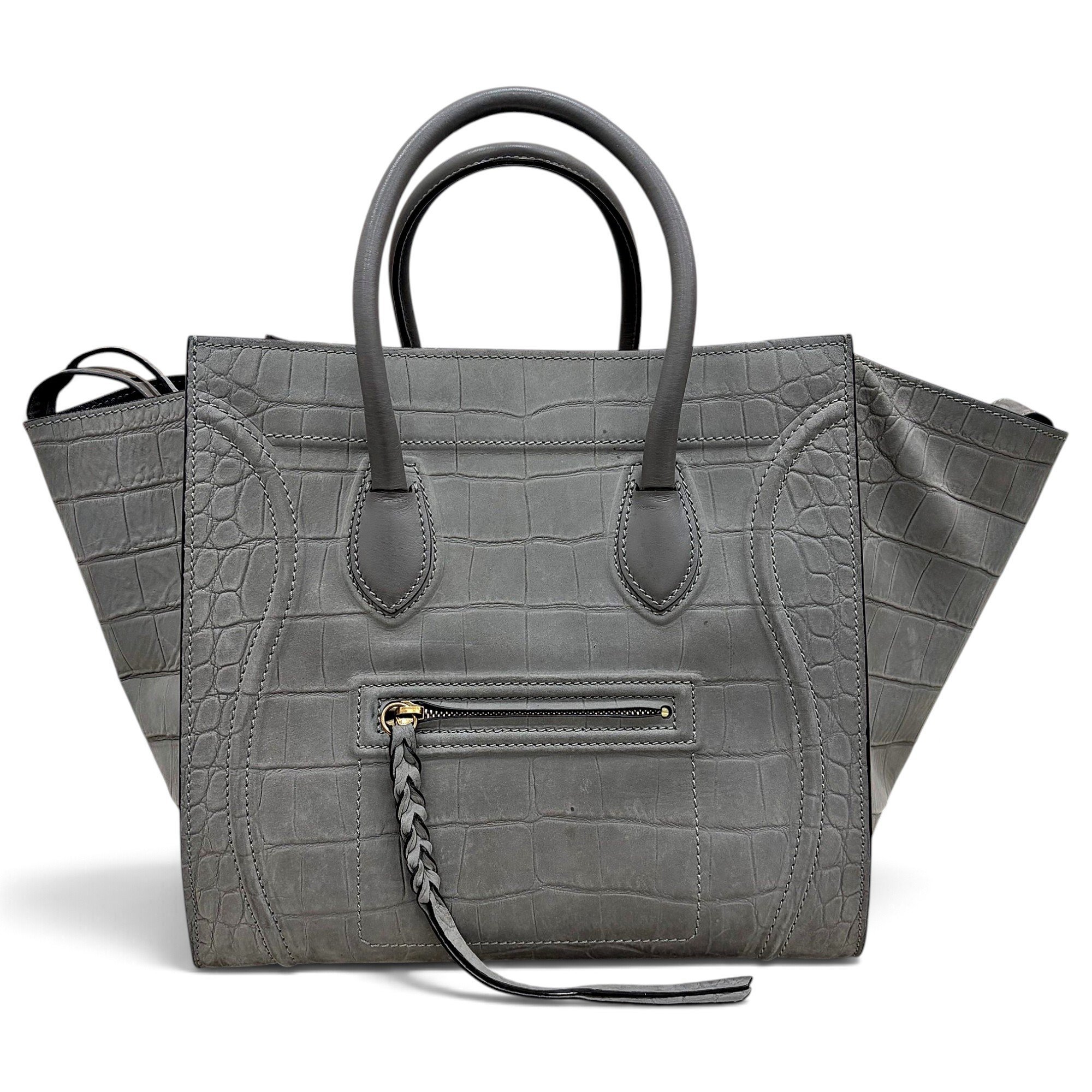 Luggage leather handbag