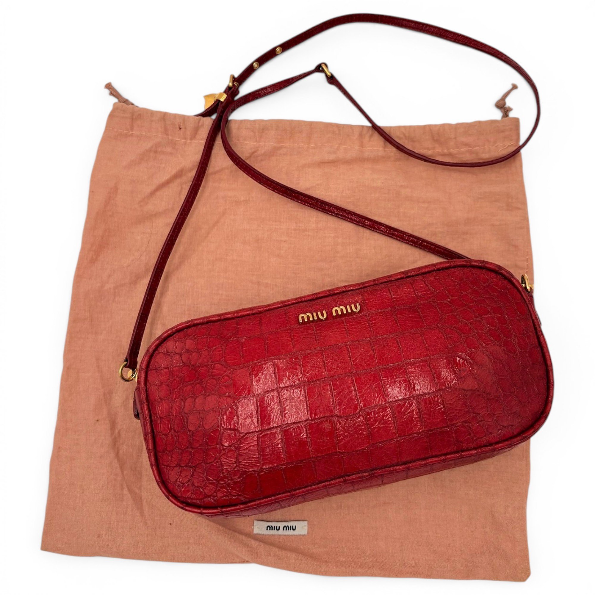 Caprice leather crossbody bag