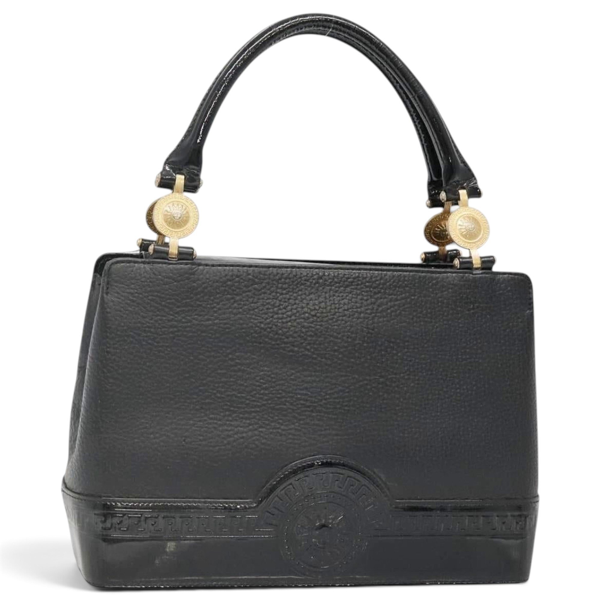 Leather tote