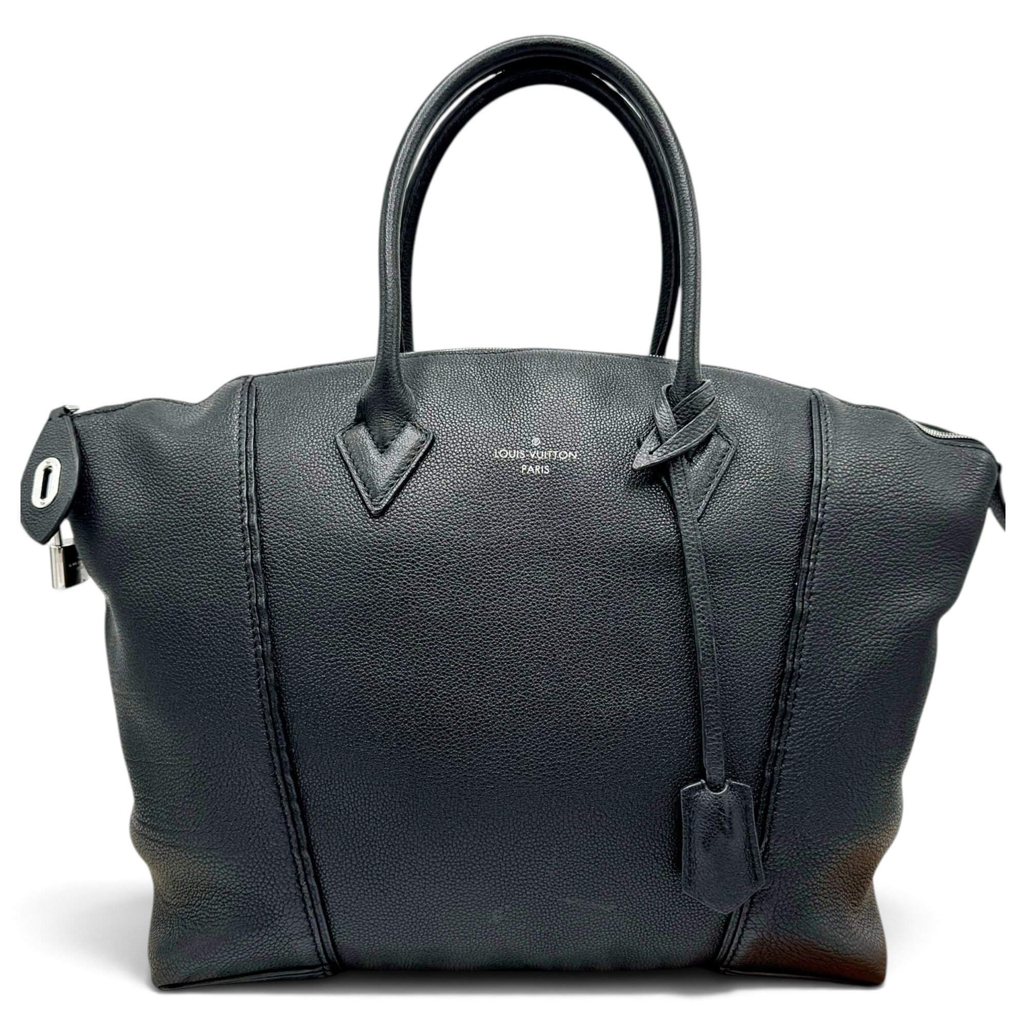 Louis Vuitton Soft Lockit leather tote
