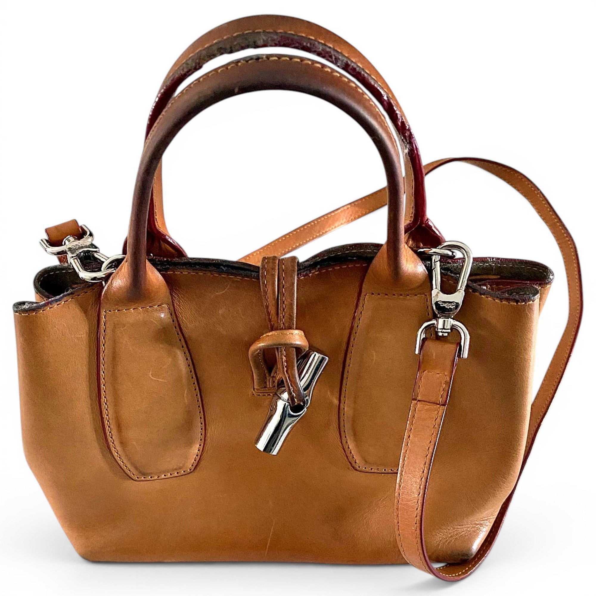 Roseau leather handbag