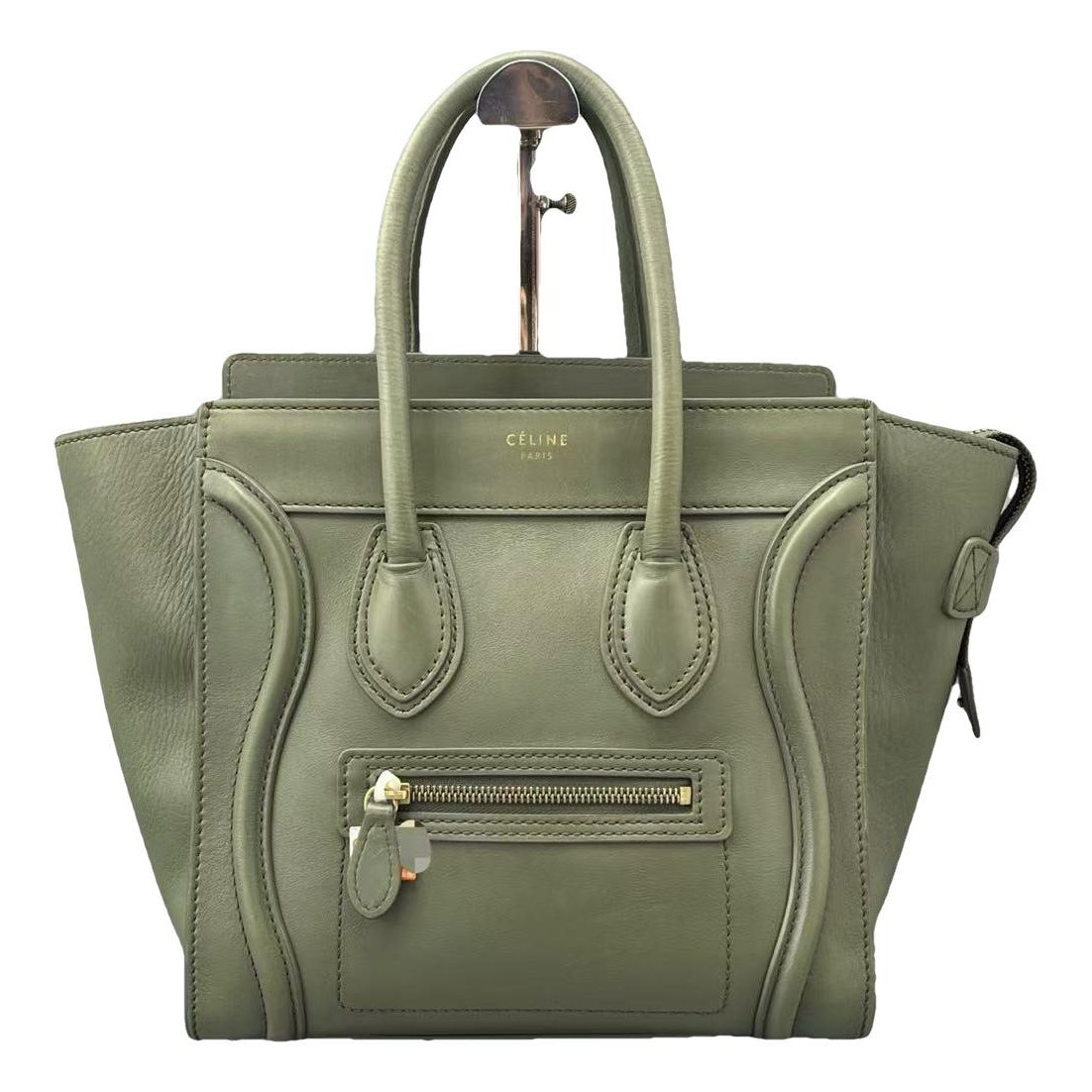 Luggage leather handbag
