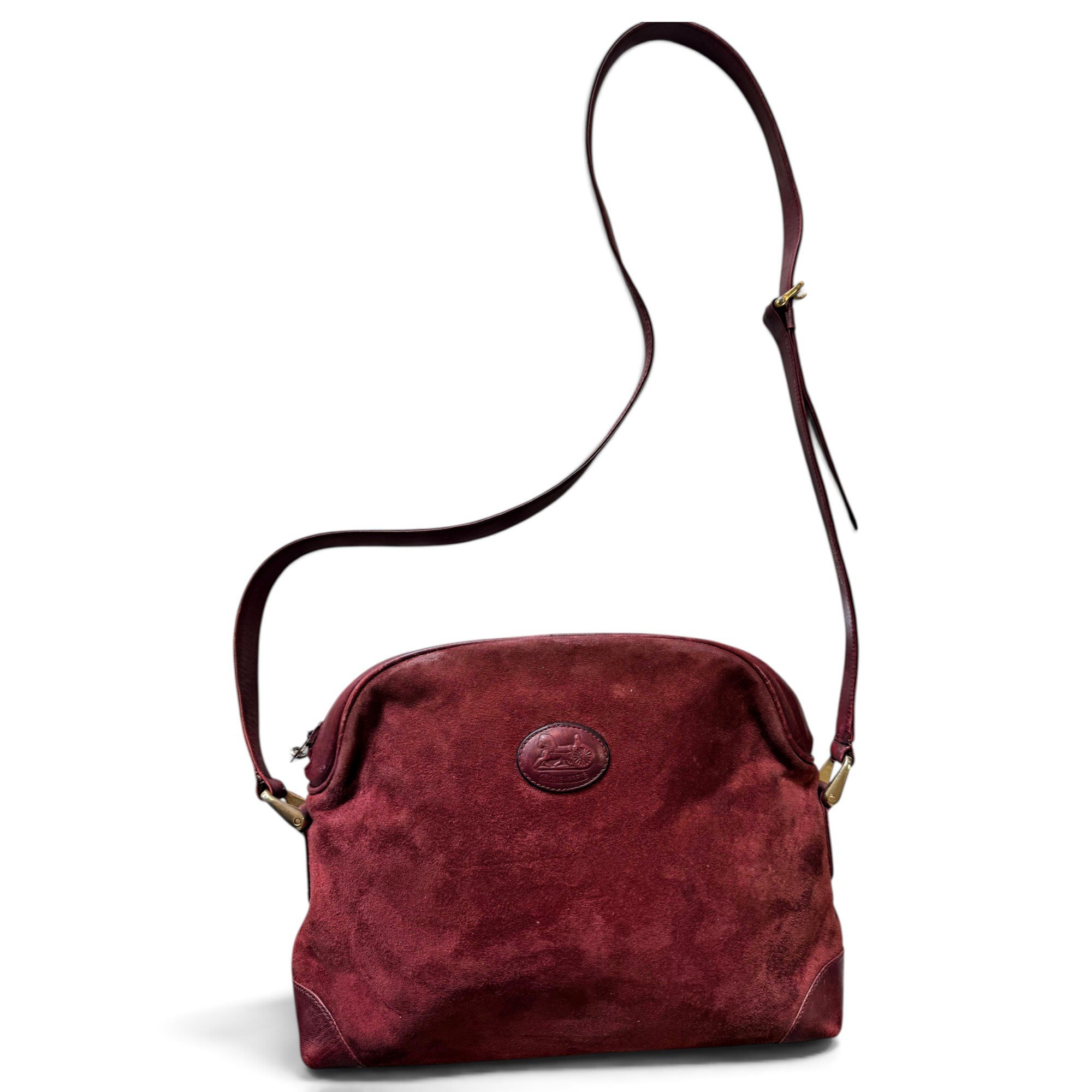 Leather crossbody bag