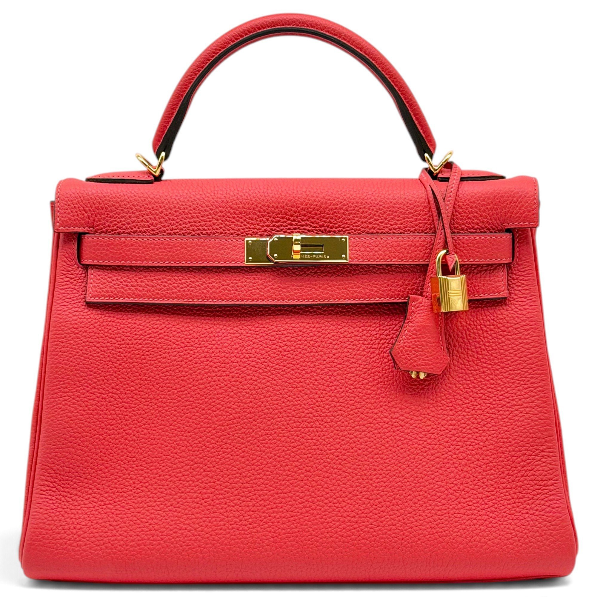Kelly 32 leather handbag
