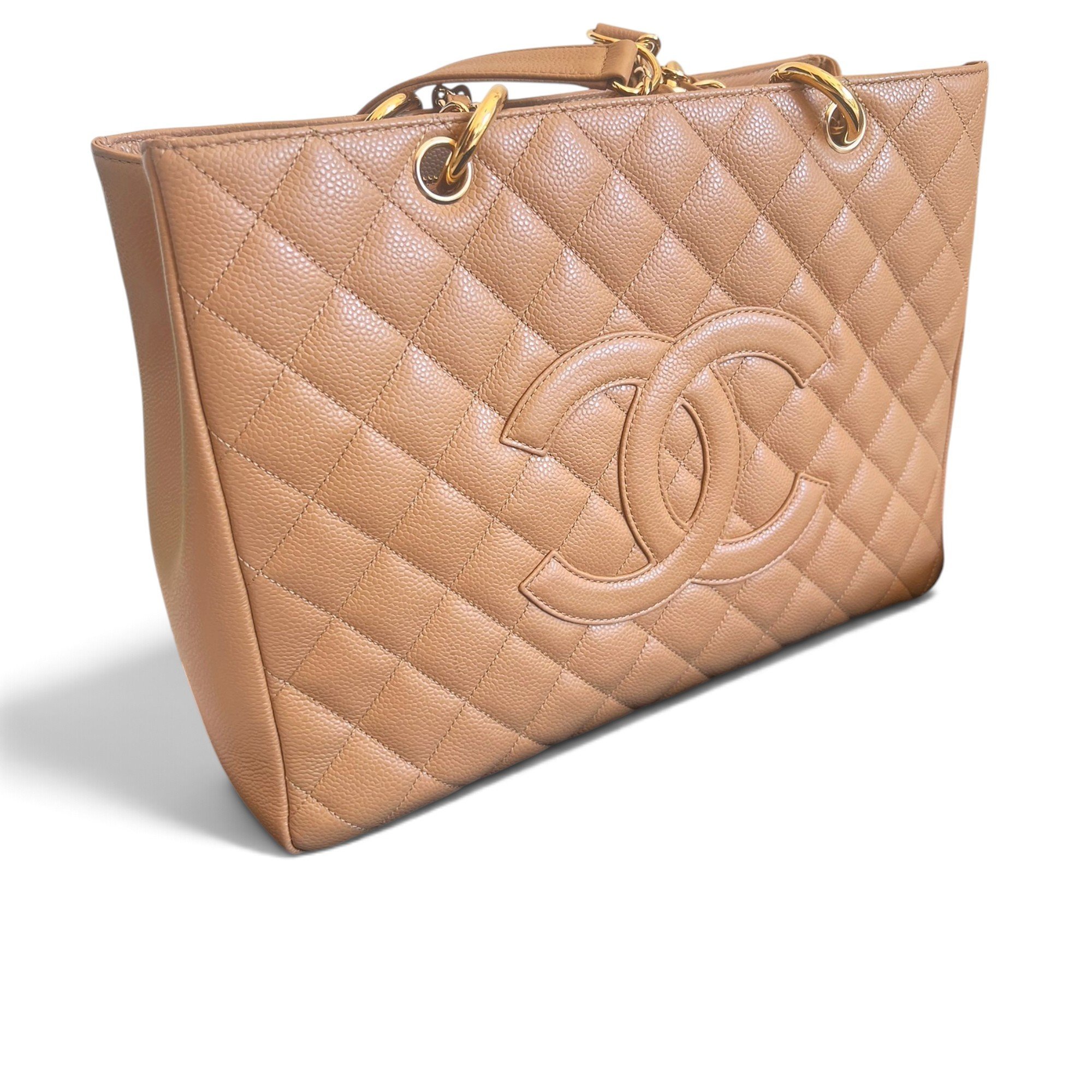 Grand shopping leather tote