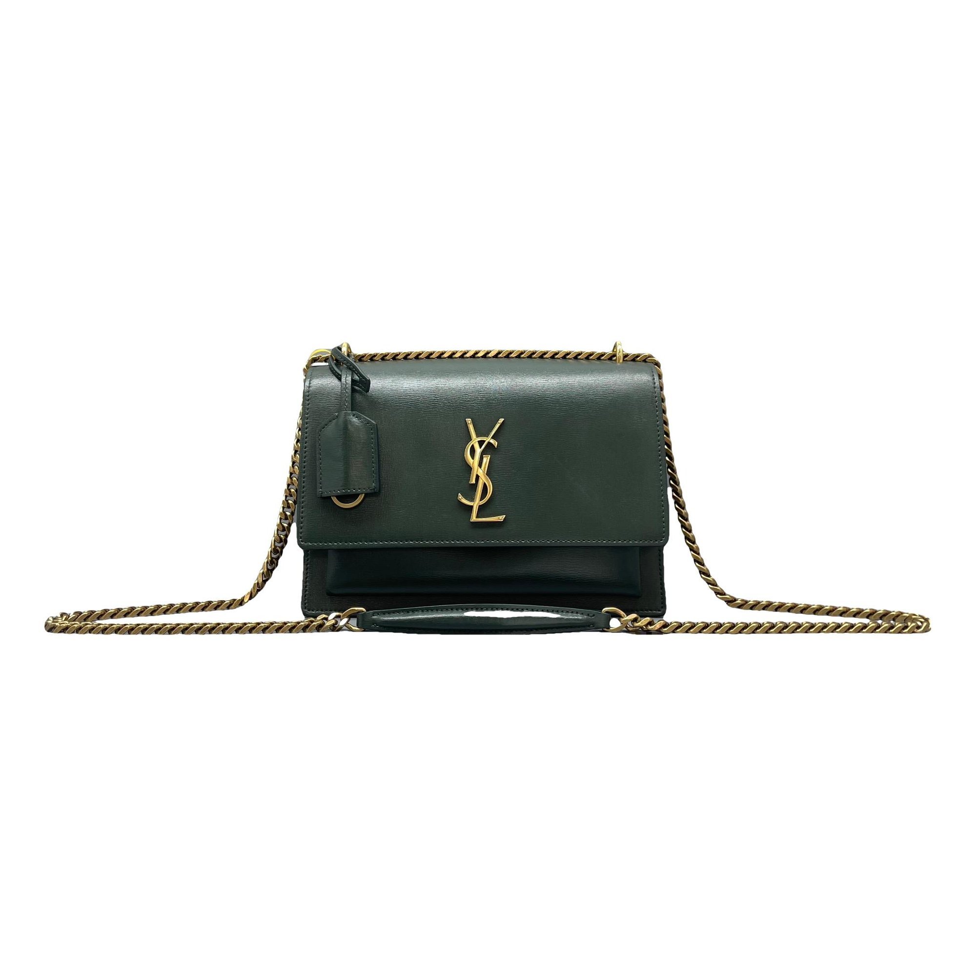 Sunset leather handbag