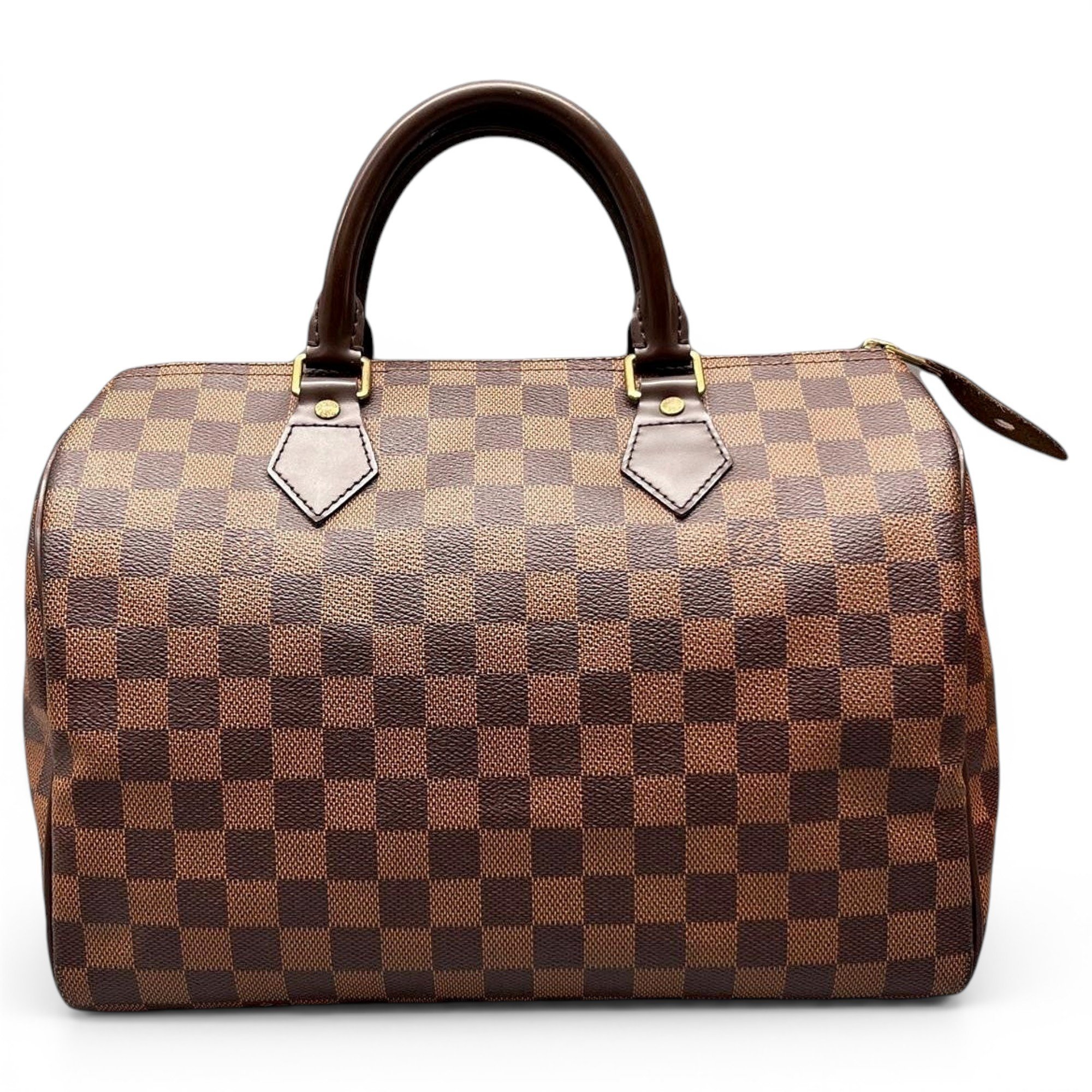 Speedy leather handbag