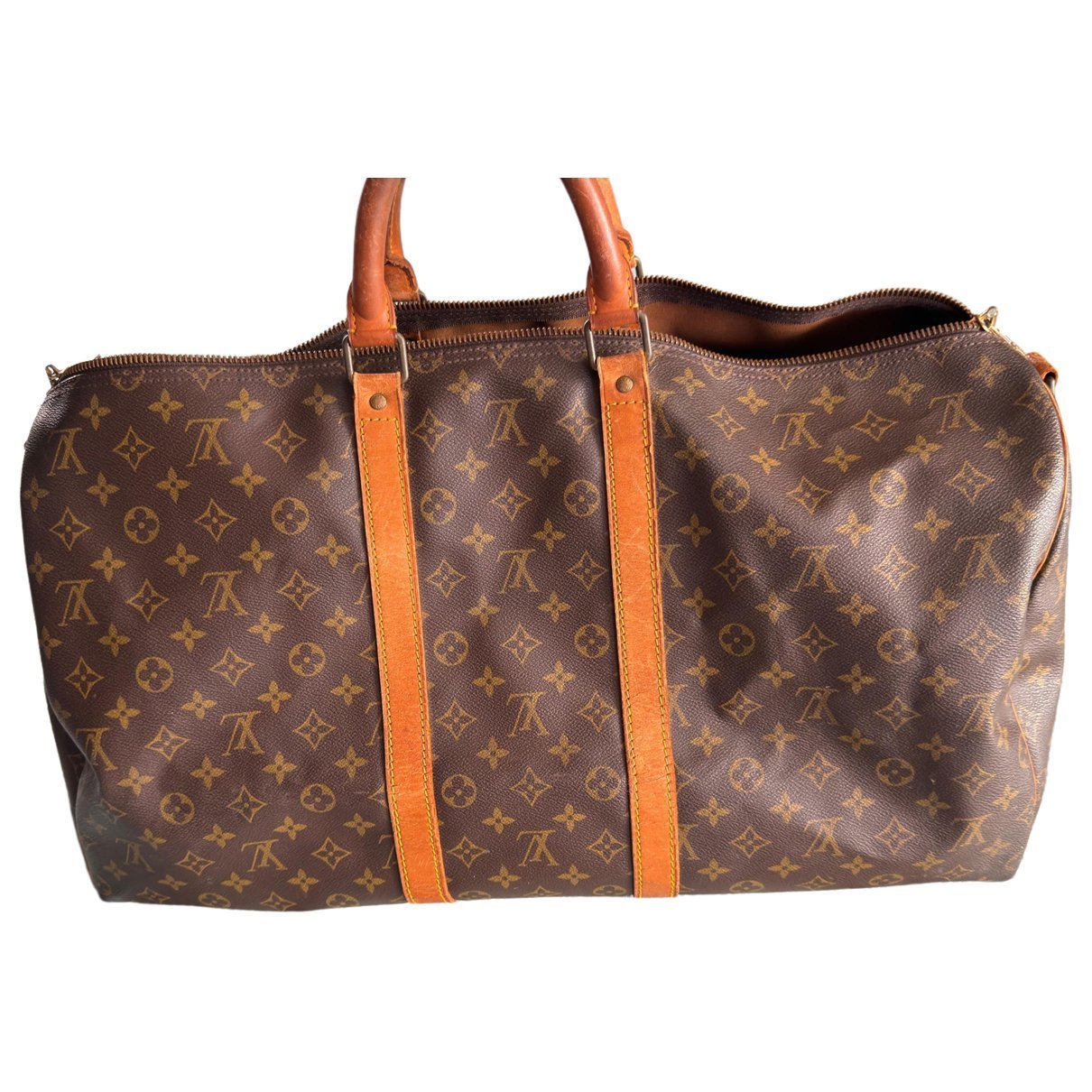 Keepall leather 48h bag