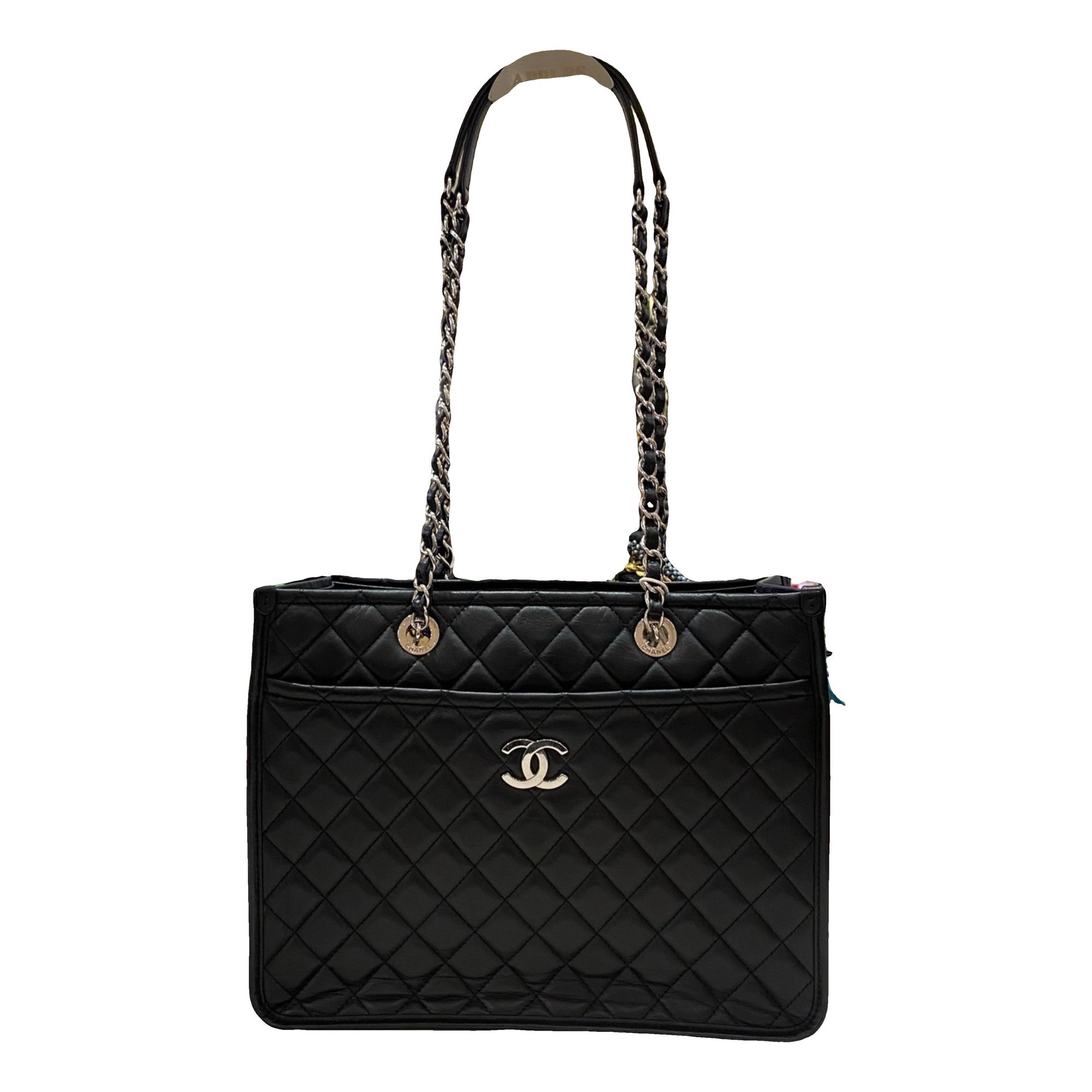 Grand shopping leather tote
