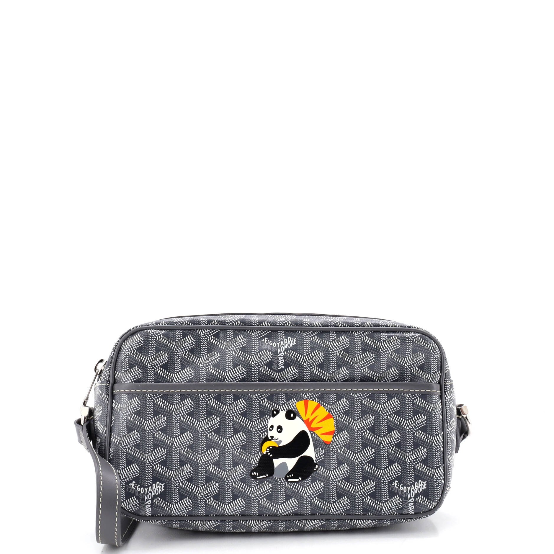 Cap Vert Bag Printed Coated Canvas