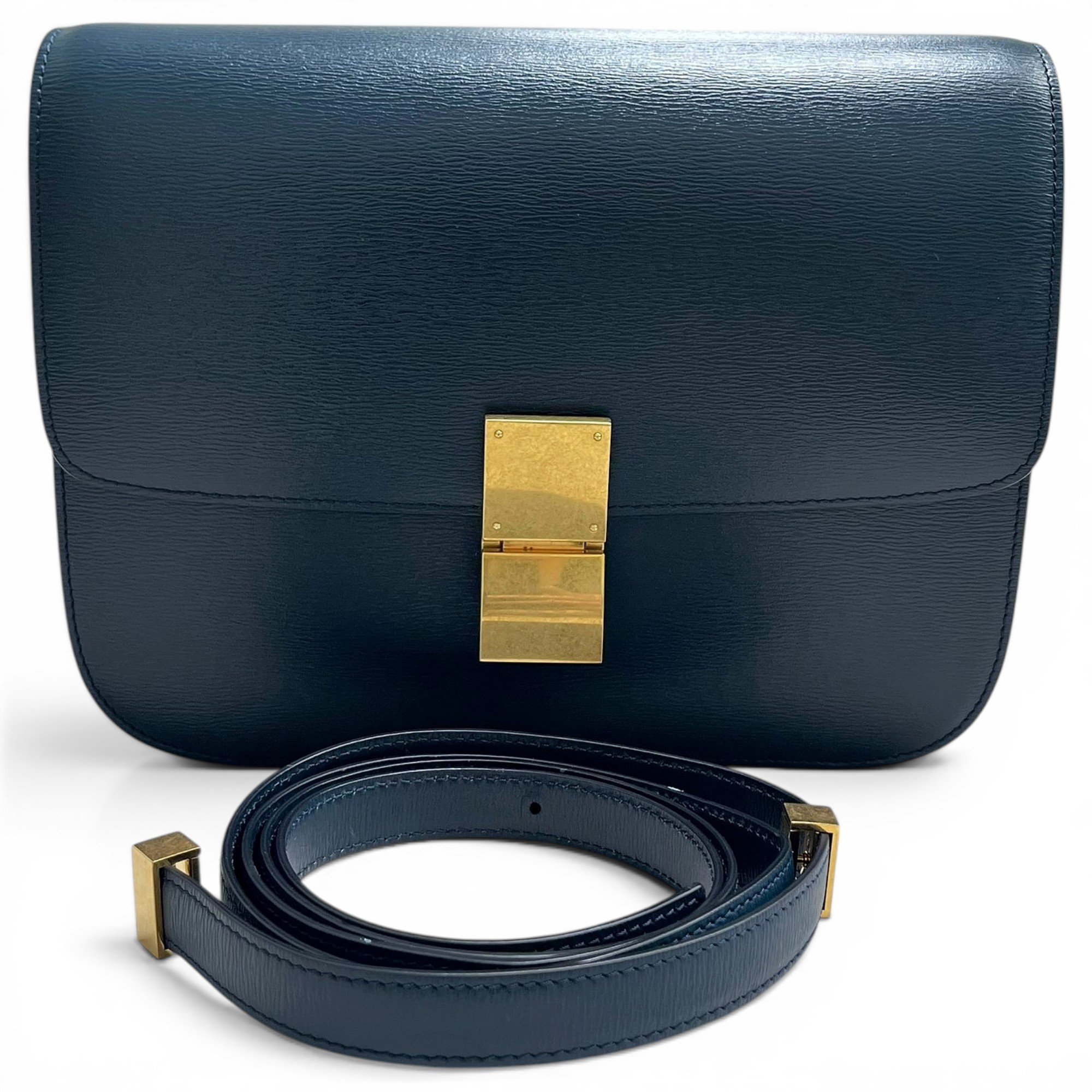 Classic leather handbag