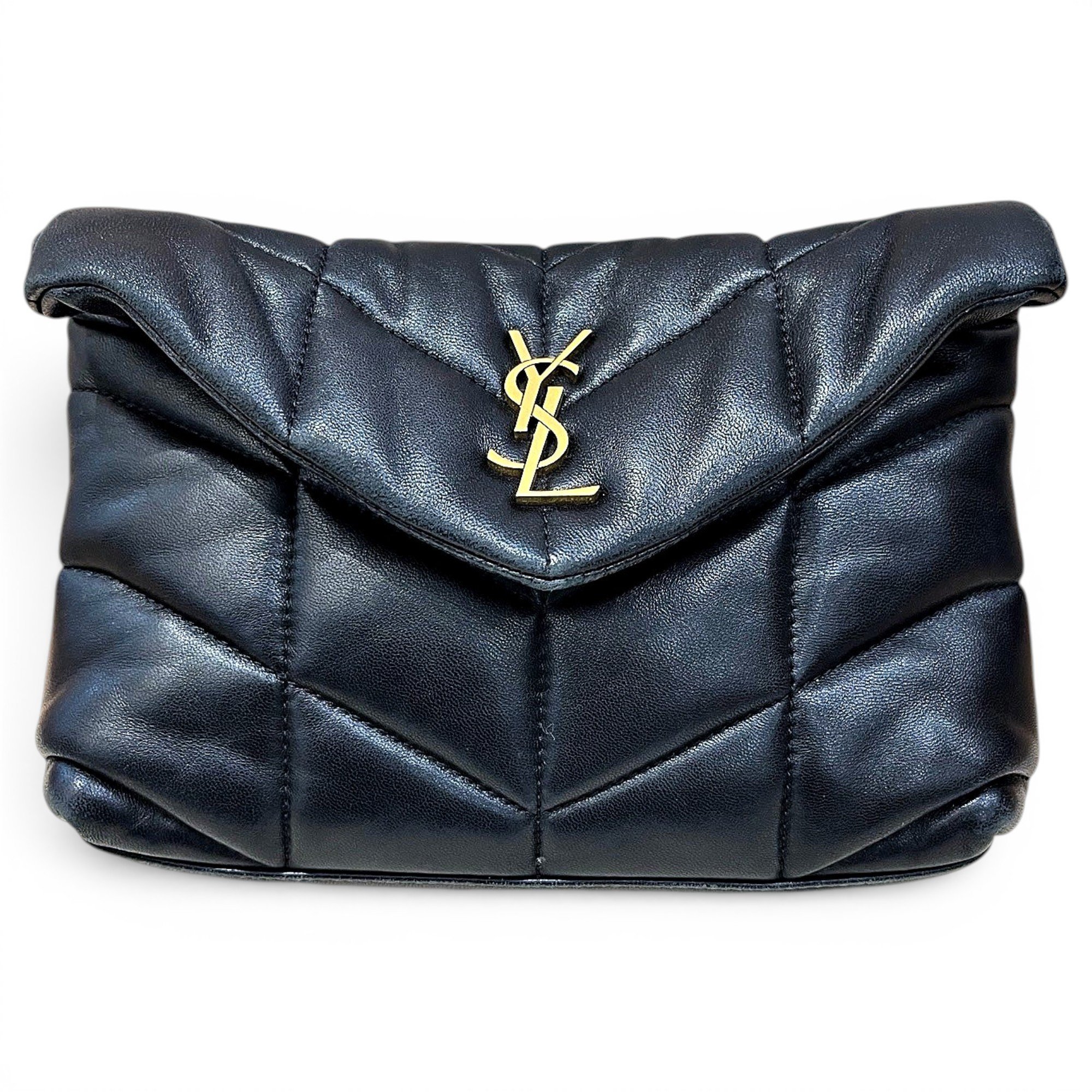 Loulou Puffer leather crossbody bag