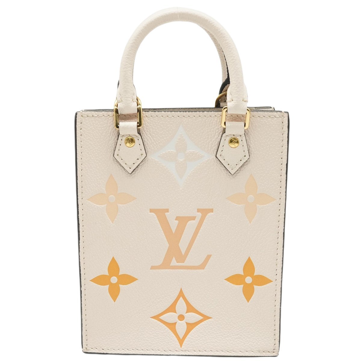 Plat leather crossbody bag