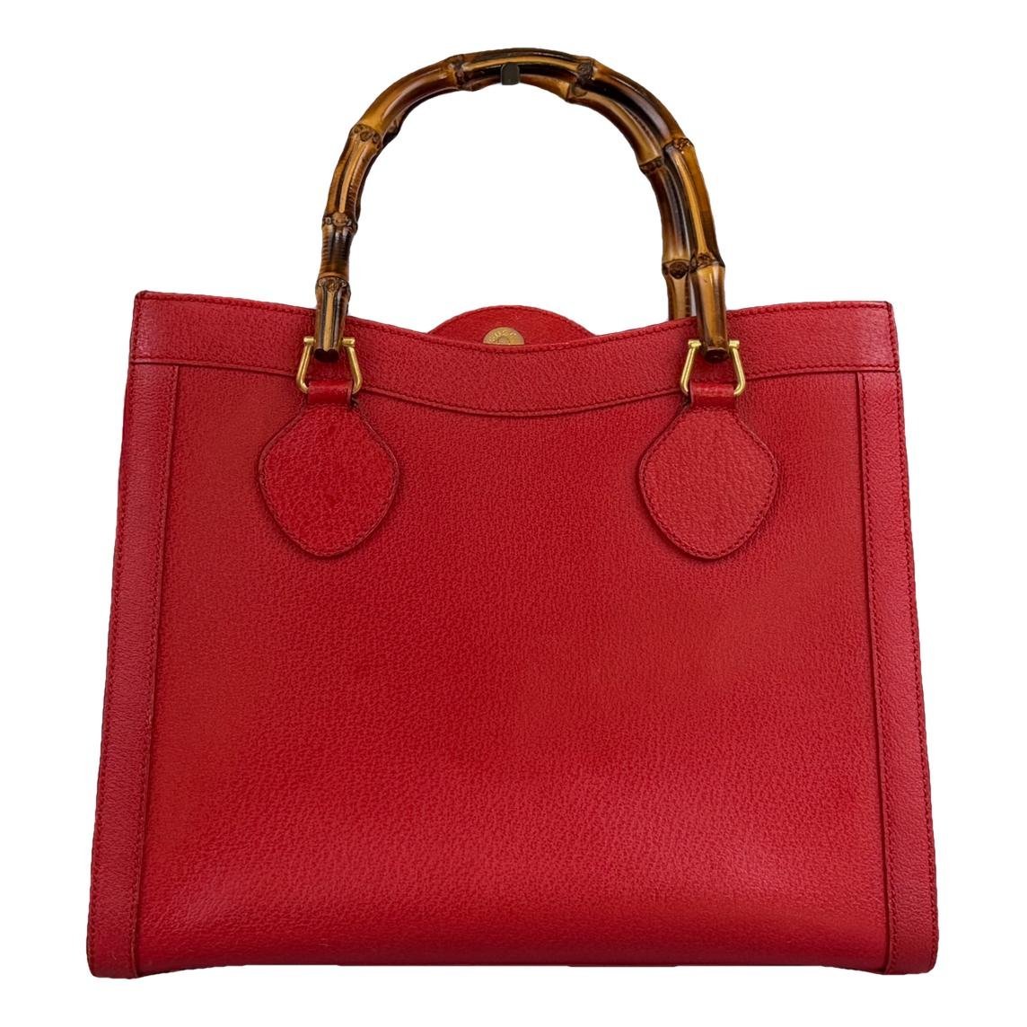 Diana Bamboo leather tote