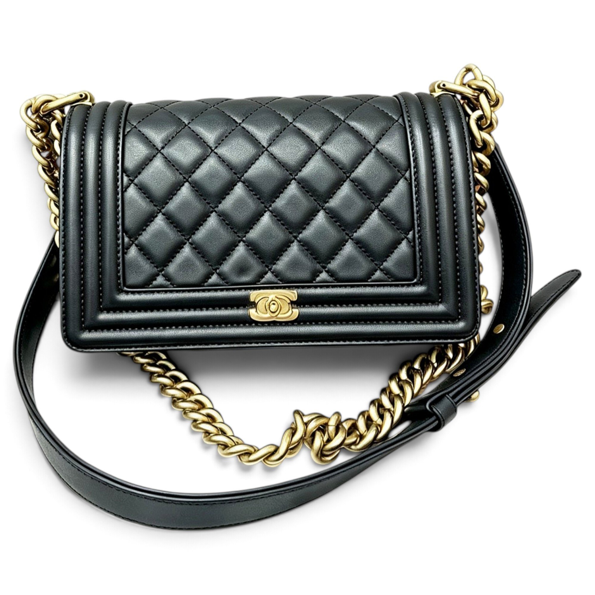 Boy leather handbag