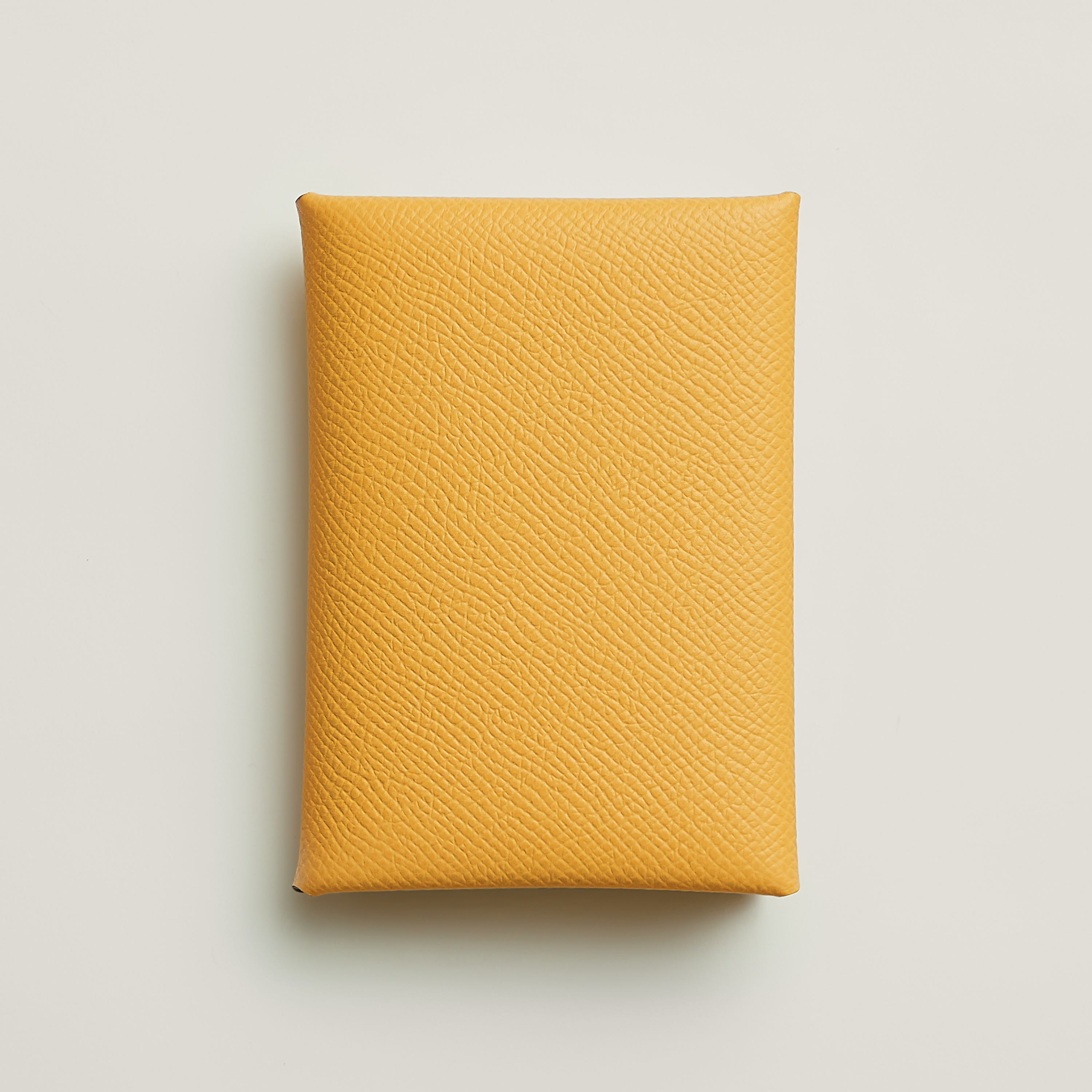 Hermès カードケース 《カルヴィ》 デュオ コンパクト ジョーヌ