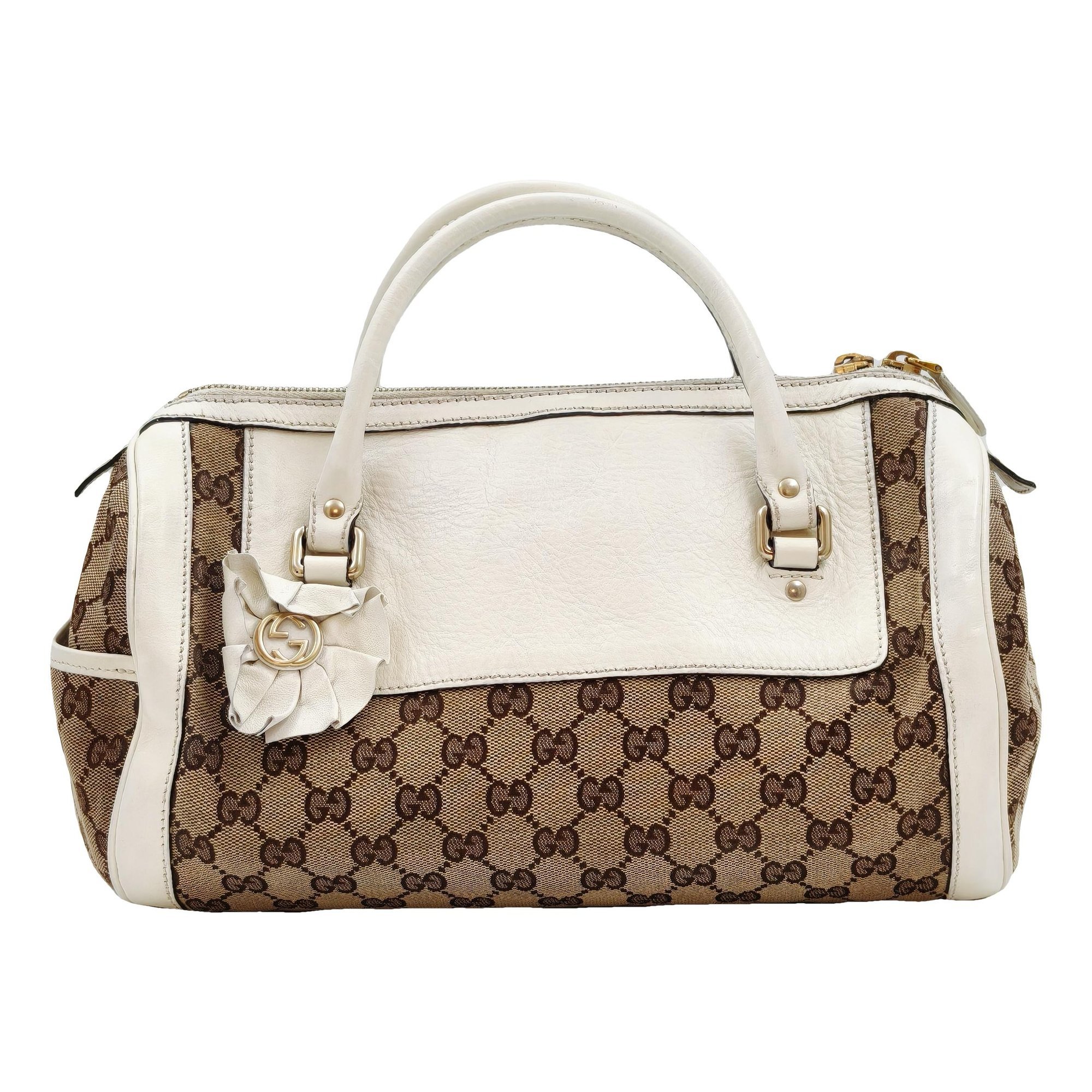 Boston cloth handbag