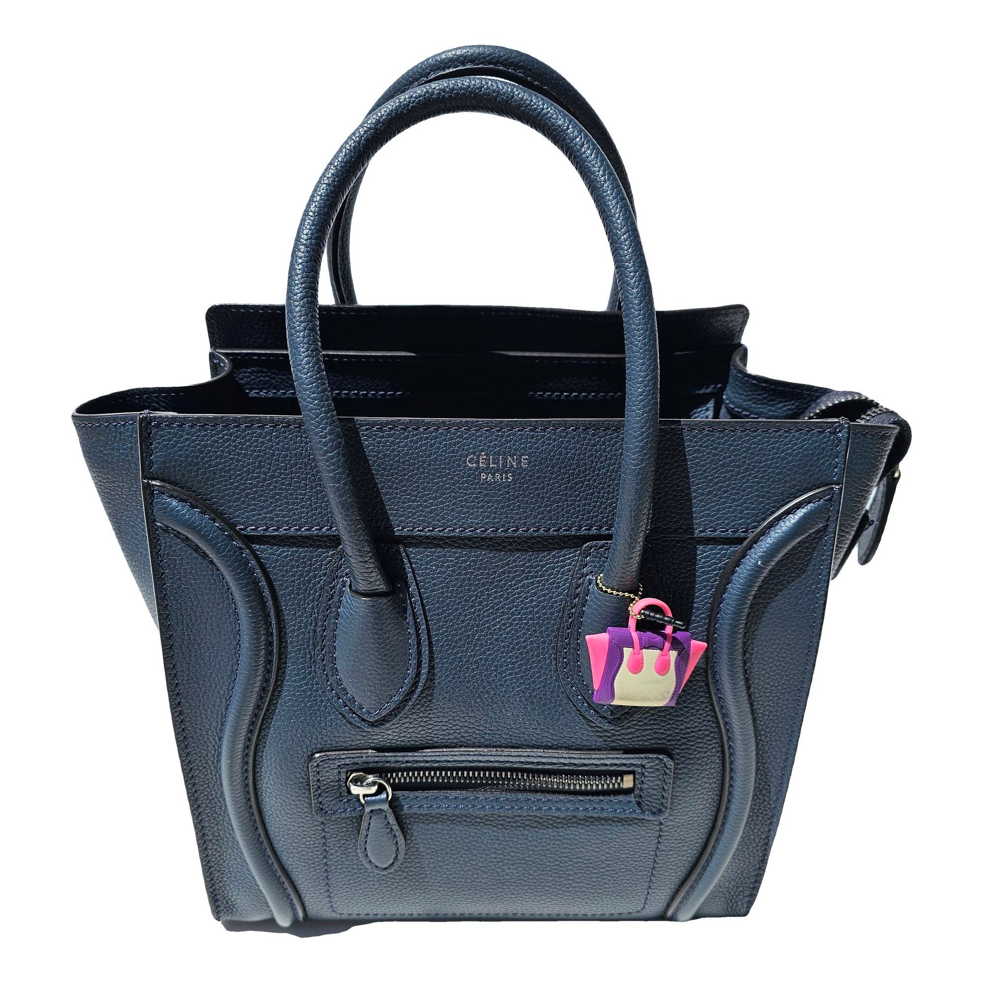 Luggage leather handbag