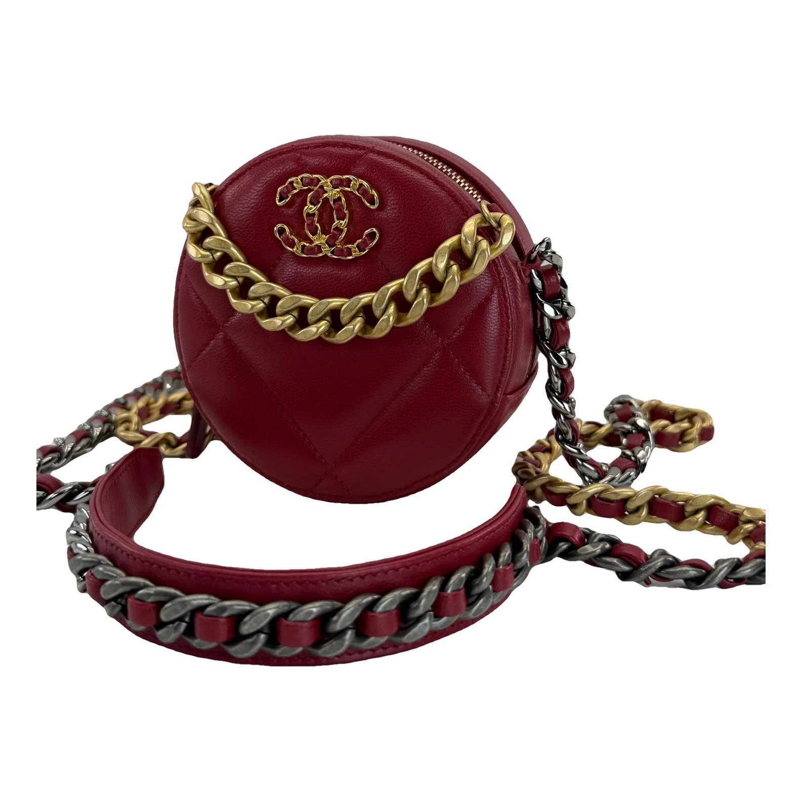 Chanel 19 leather crossbody bag