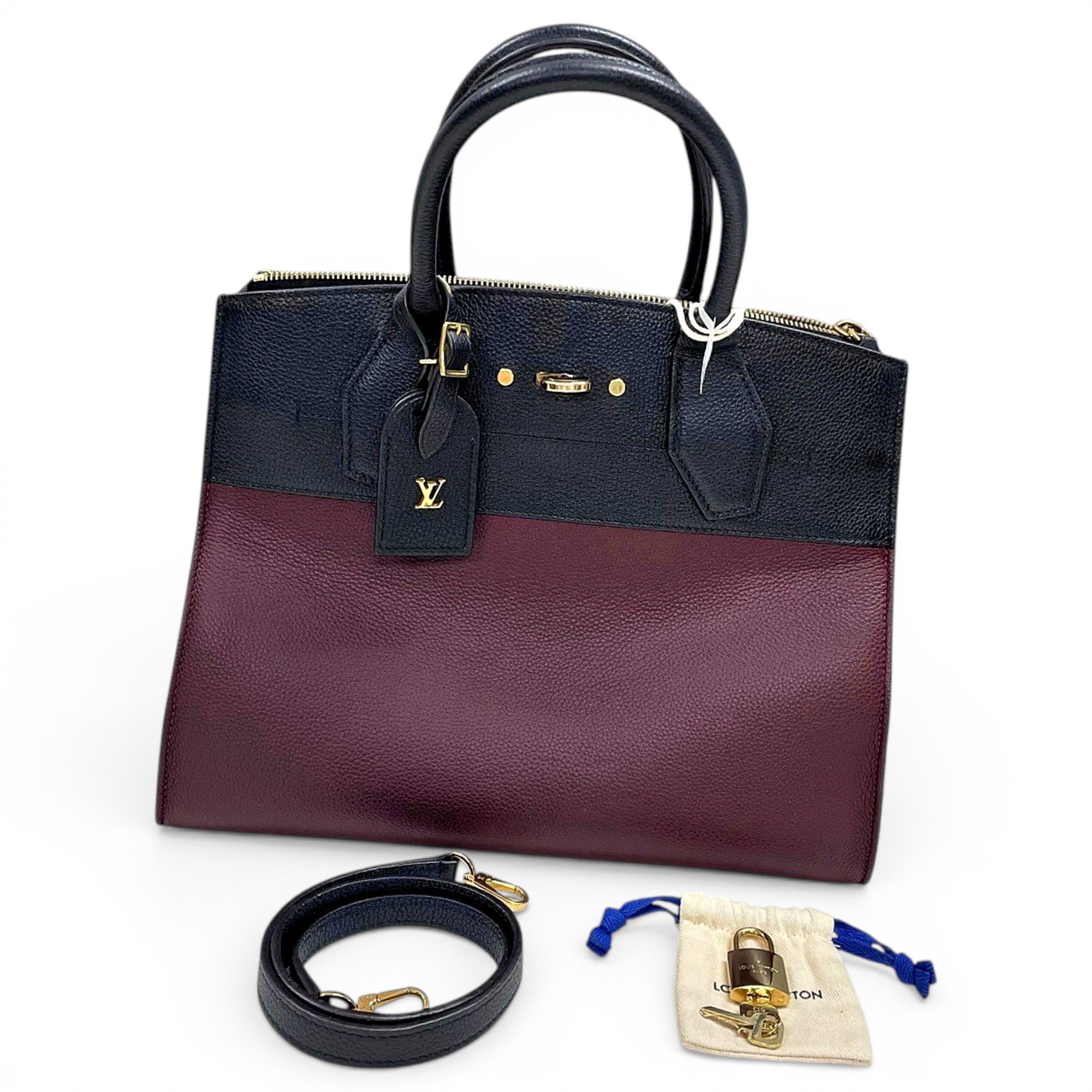 City Steamer leather handbag