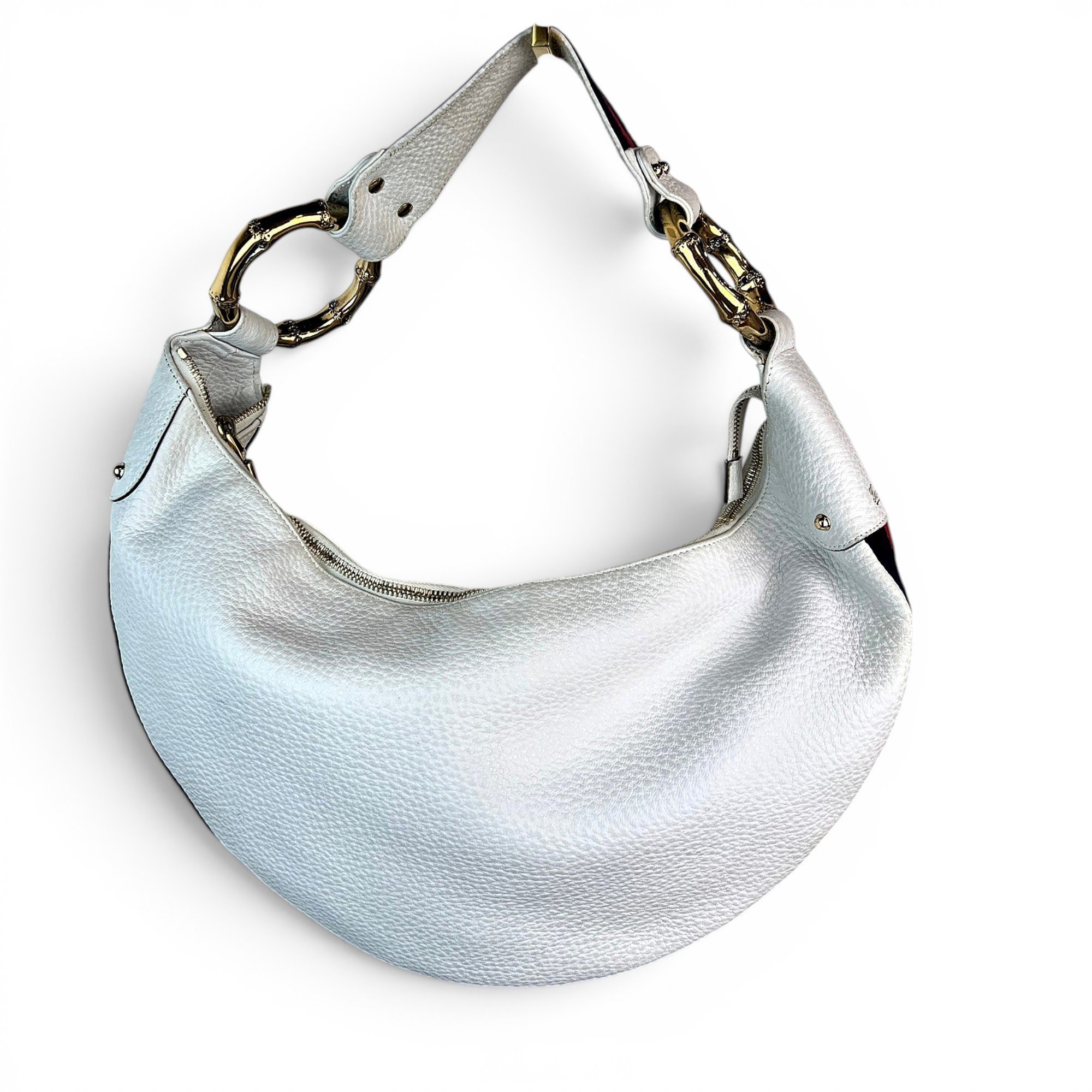 Bamboo Ring leather handbag
