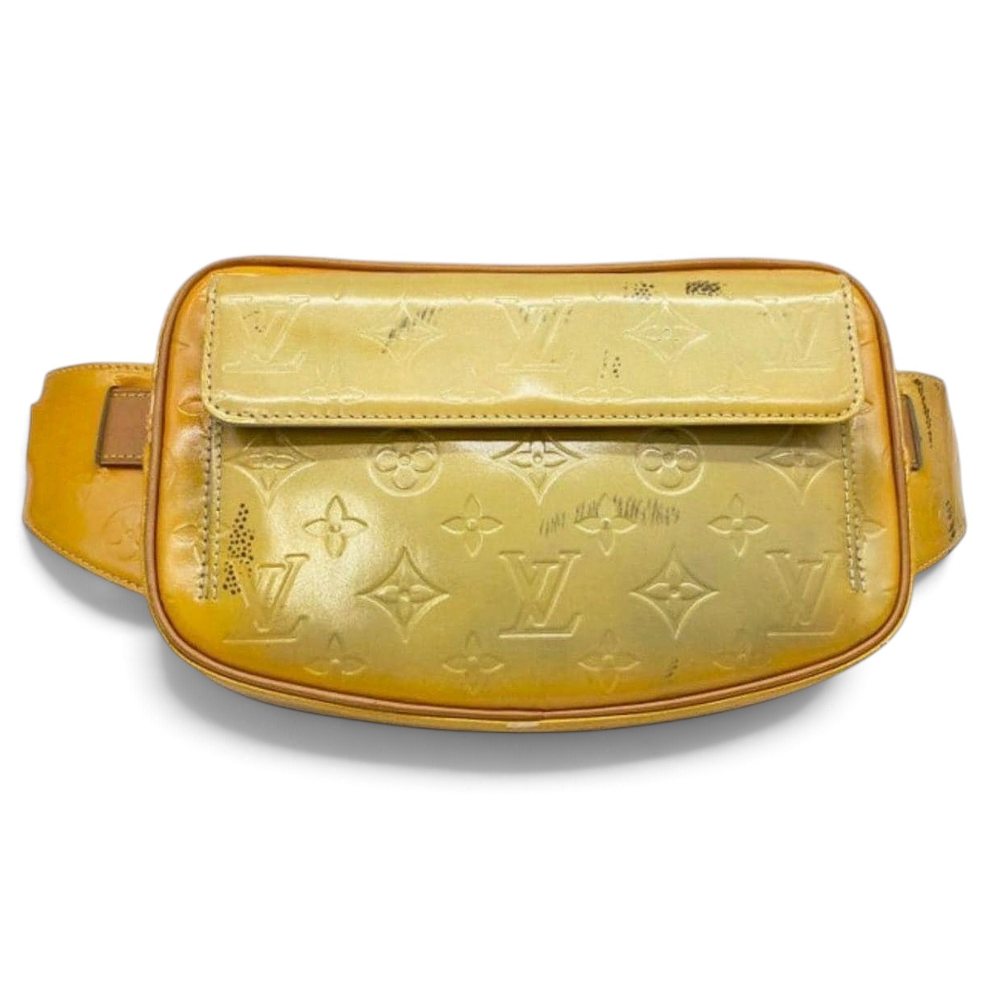 Fulton patent leather bag